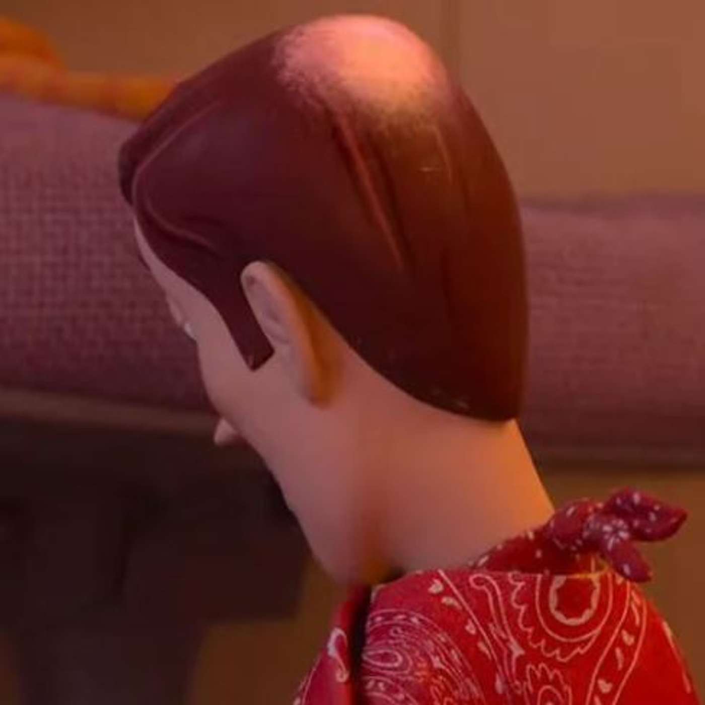 Tom Hanks explains why woody is bald in Toy Story 5 episode artwork