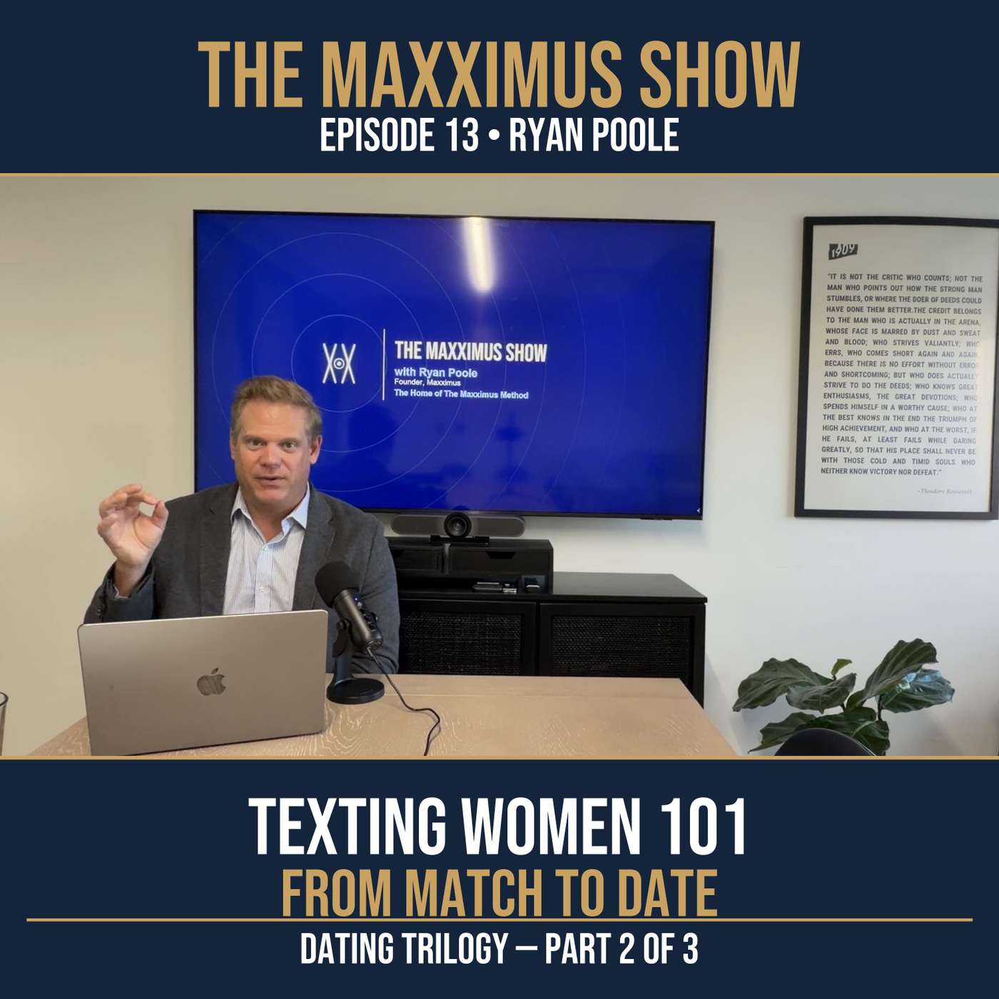 Texting Women 101: How to Go From Match to First Date | The Maxximus Show Ep.13 episode artwork