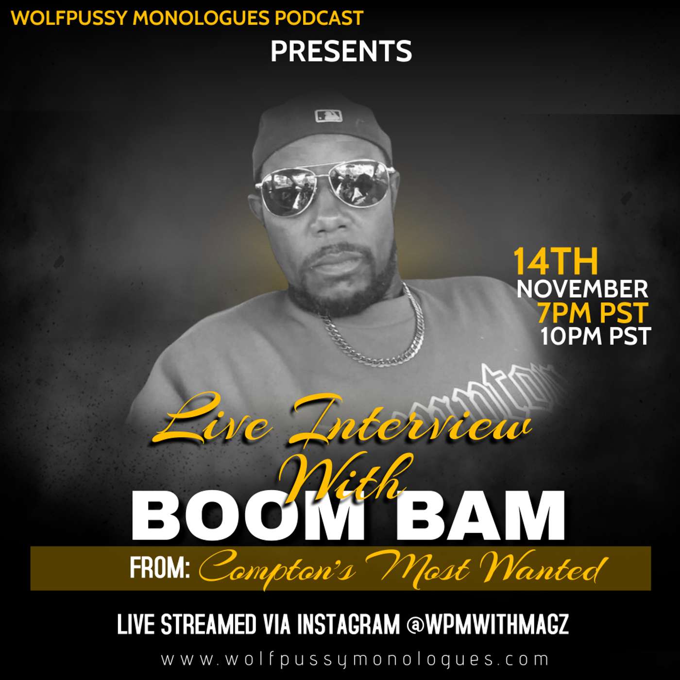LIVE INTERVIEW WITH BOOM BAM OF CMW episode artwork