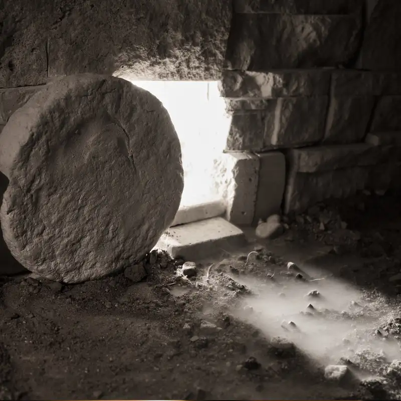 Karmels hage: Trosbekjennelsen del 59: Fôr ned til dødsriket, stod opp på den tredje dag fra de døde