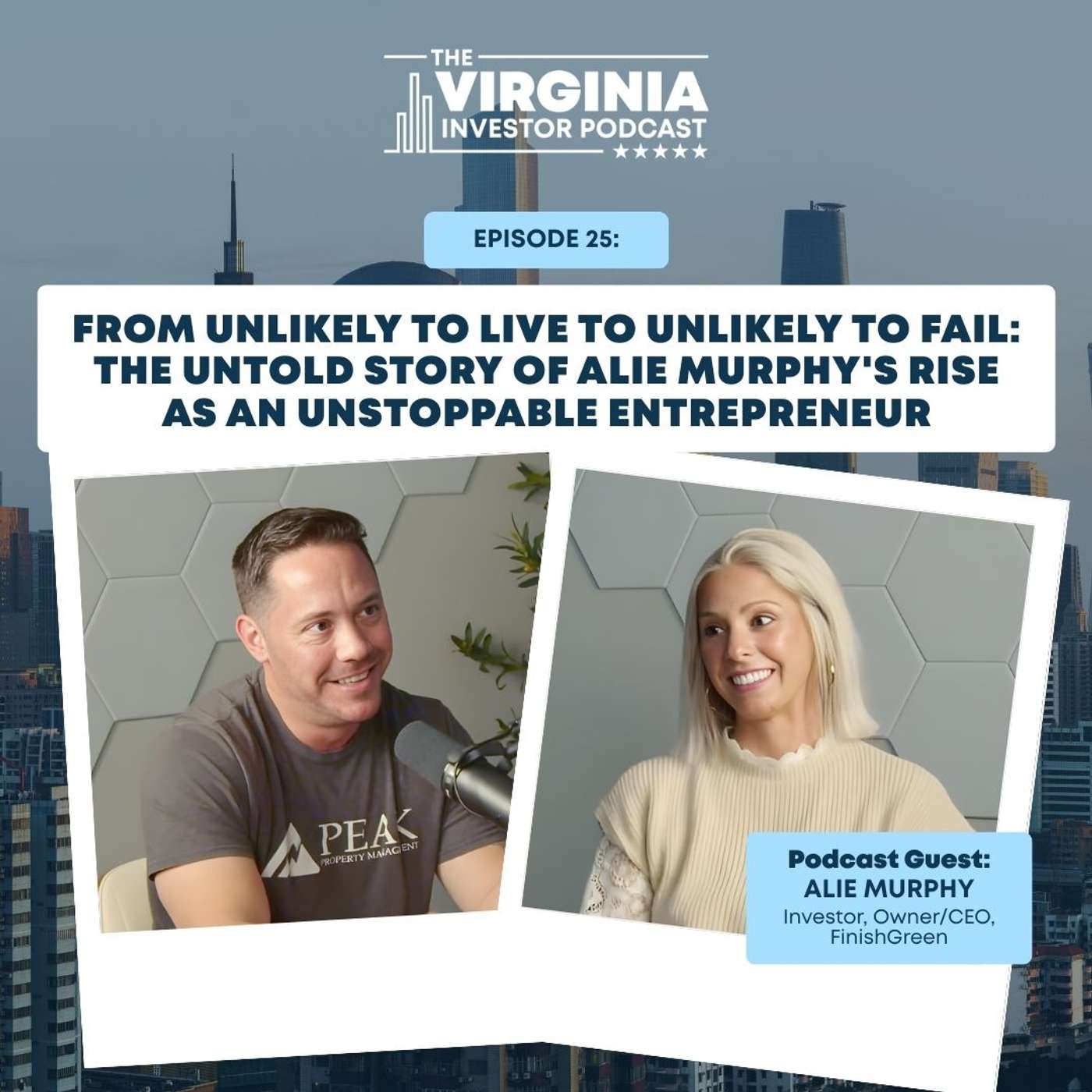 EP25:From Unlikely to Live to Unlikely to Fail: The Untold Story of Alie Murphy’s Rise as an Unstoppable Entrepreneur