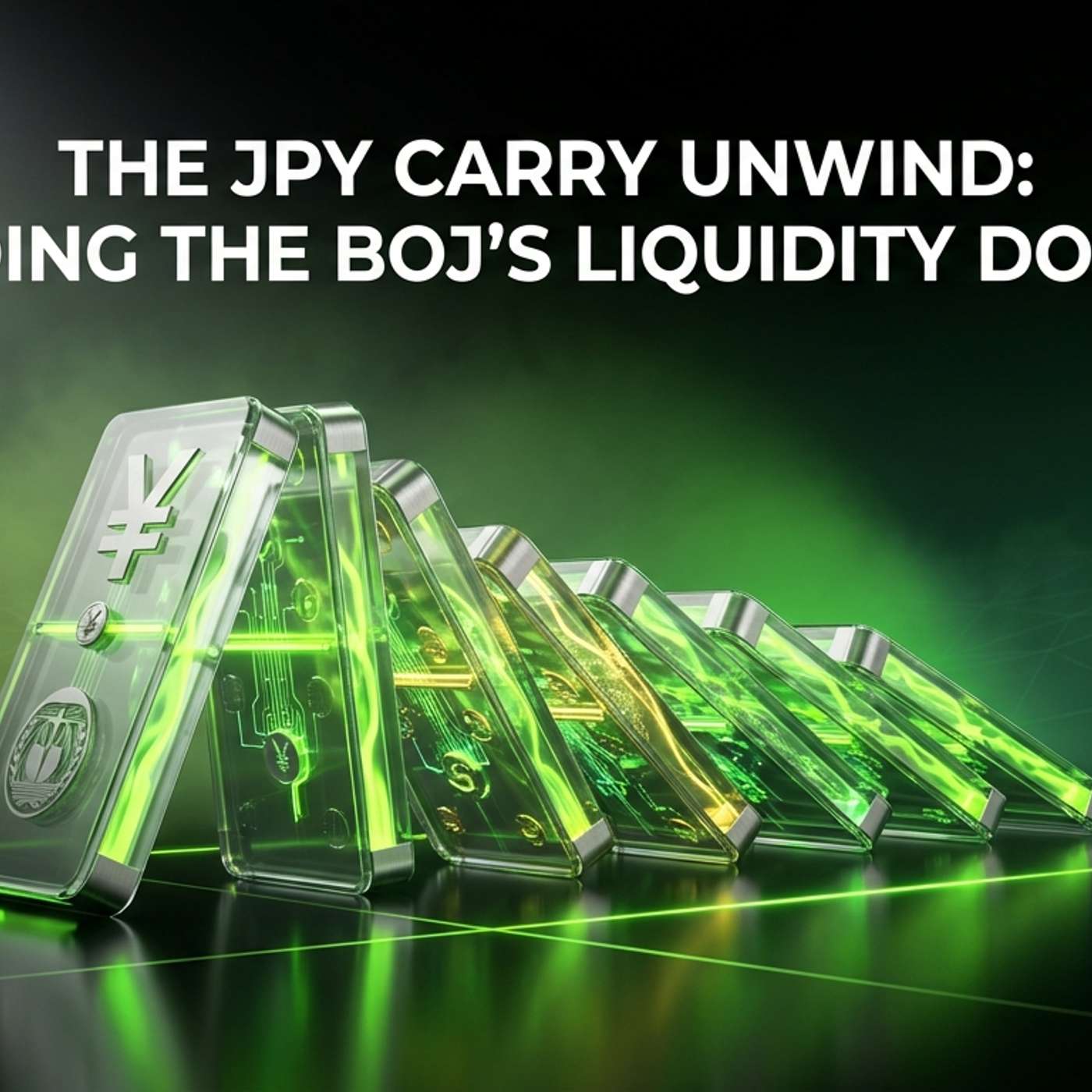 The JPY Carry Unwind: Trading the BoJ’s Liquidity Domino episode artwork