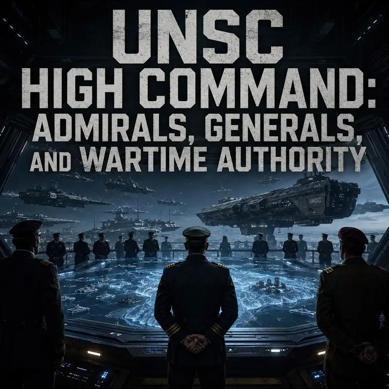 UNSC High Command: Admirals, Generals, and Wartime Authority