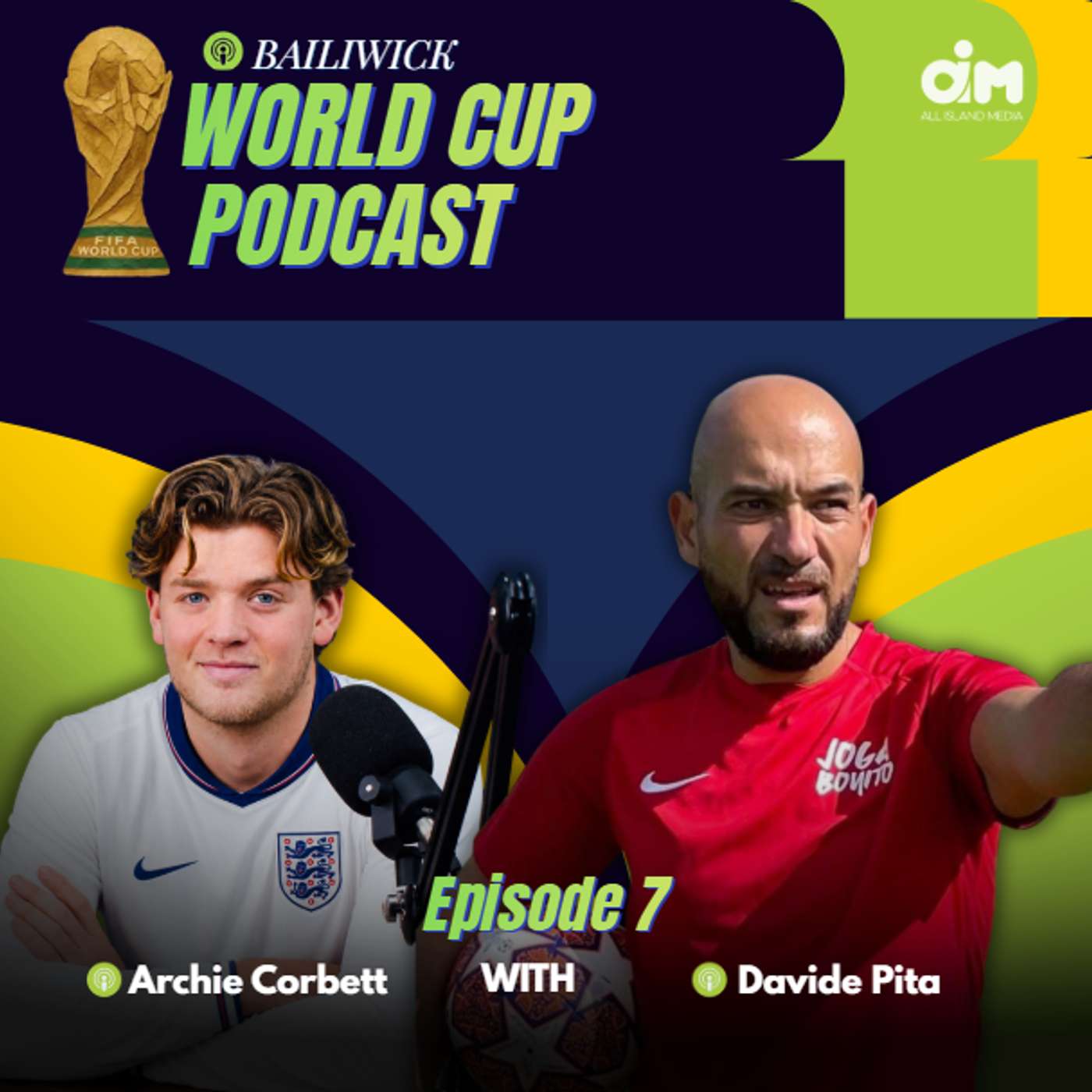 Bailiwick World Cup Podcast | Ronaldo Responds & England Frustrated | ft. Davide Pita episode artwork
