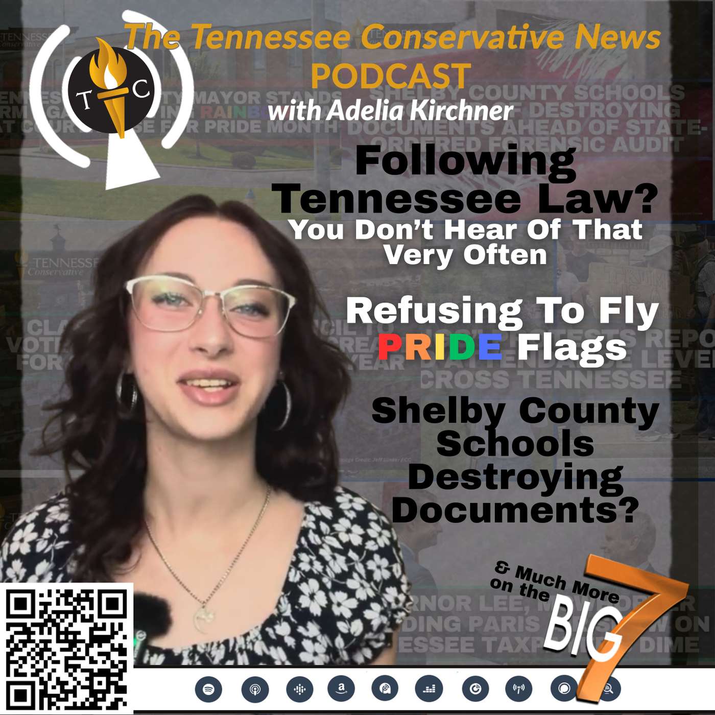 Following Tennessee Law? - You Don’t Hear Of That Very Often... Refusing To Fly Pride Flags... & Much More on The BIG 7!