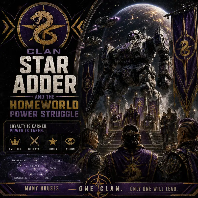 Clan Star Adder and the Homeworld Power Struggle