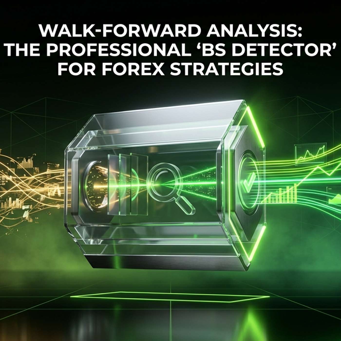Walk-Forward Analysis: The Professional 'BS Detector' for Trading Strategies episode artwork