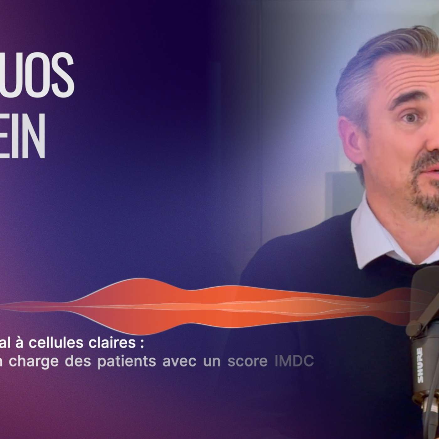 Episode 2 - Carcinome rénal à cellules claires : quelle prise en charge des patients avec un score IMDC favorable ? episode artwork