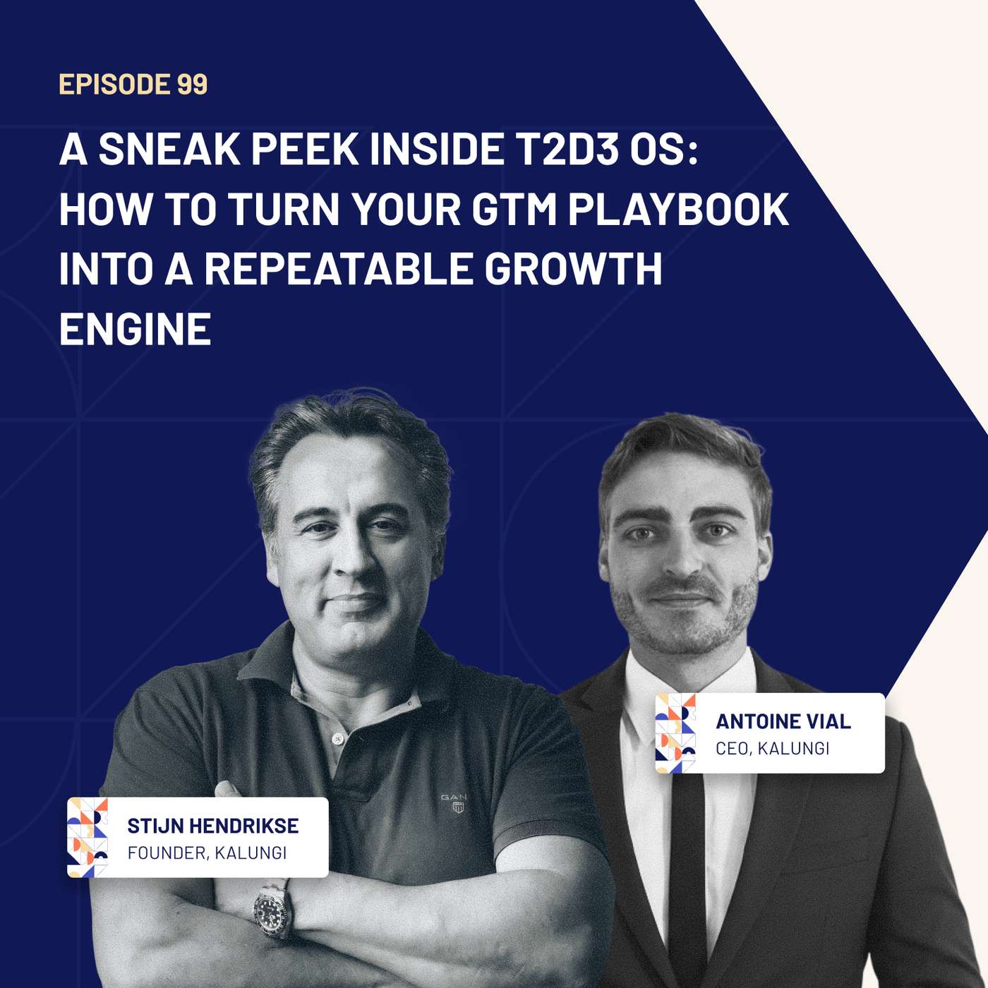 Play 99 - A Sneak Peek Inside T2D3 OS:  How to Turn Your GTM Playbook Into a Repeatable Growth Engine