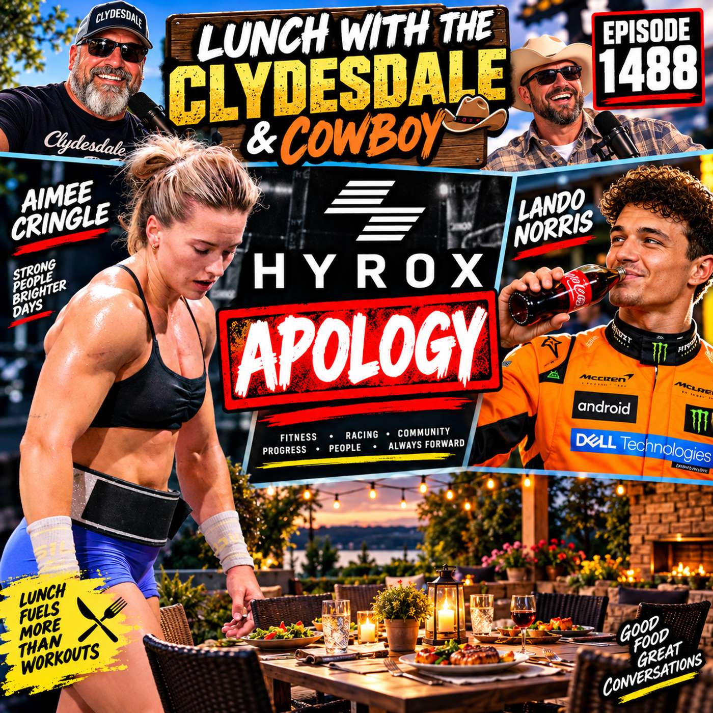 Lunch with the Clydesdale & Cowboy - "I Didn't Know What I Was Doing Was Wrong!" episode artwork