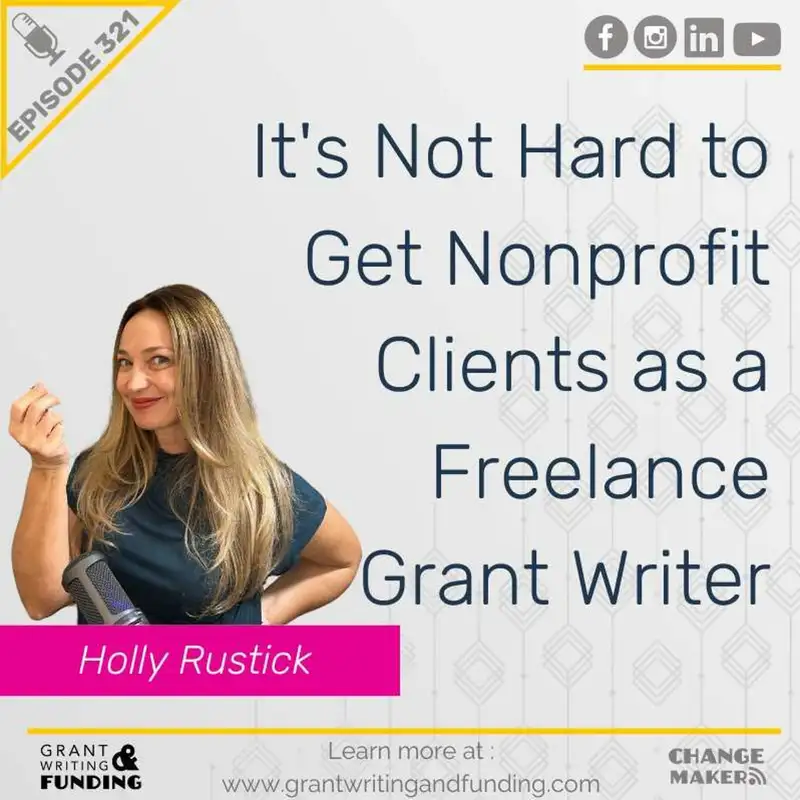It's not hard to get nonprofit clients as a freelance grant writer