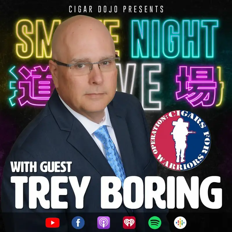 Smoke Night LIVE – Cigars For Warriors' Trey Boring