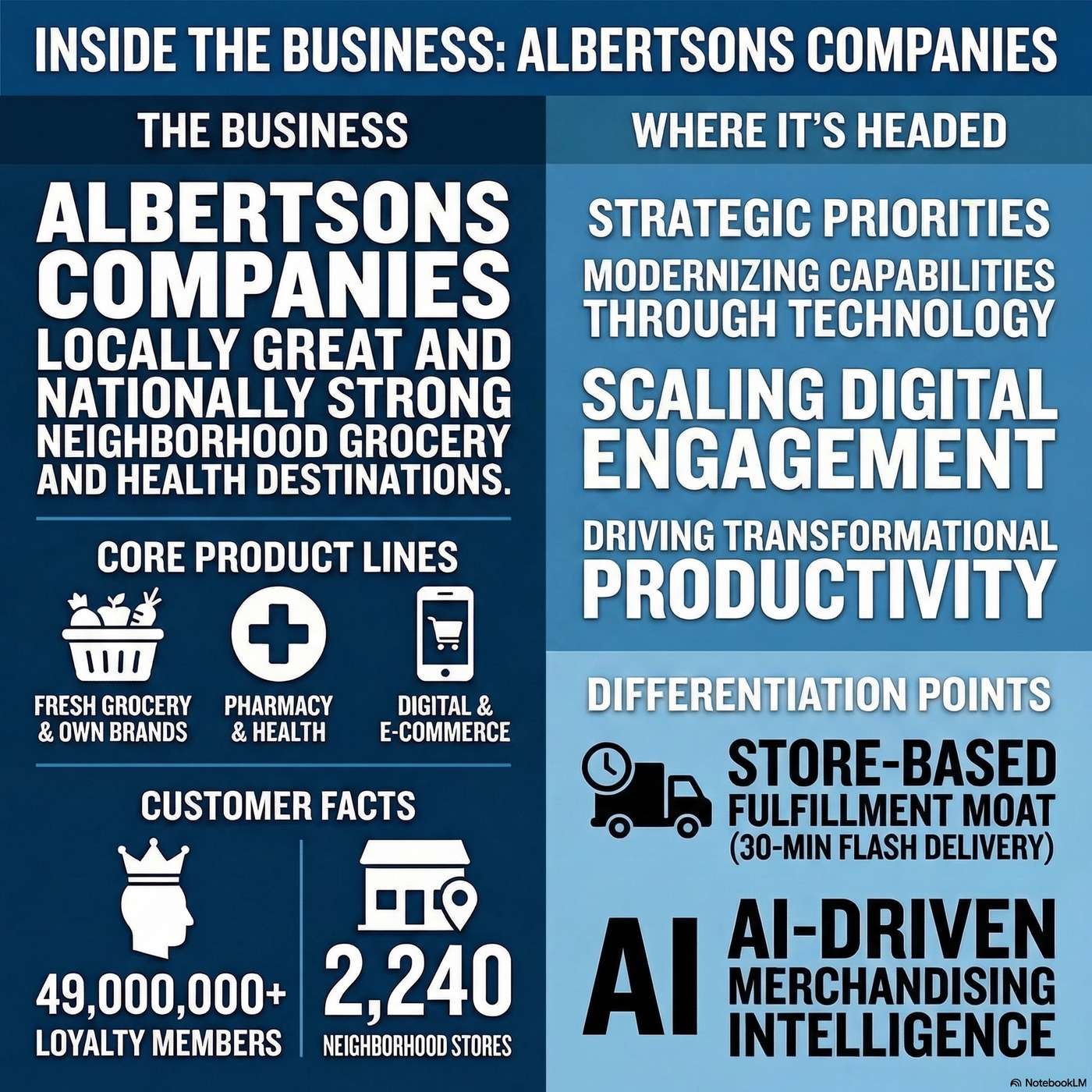 Inside Albertsons: Operating neighborhood grocery stores and scaling profitability through store-based e-commerce fulfillment