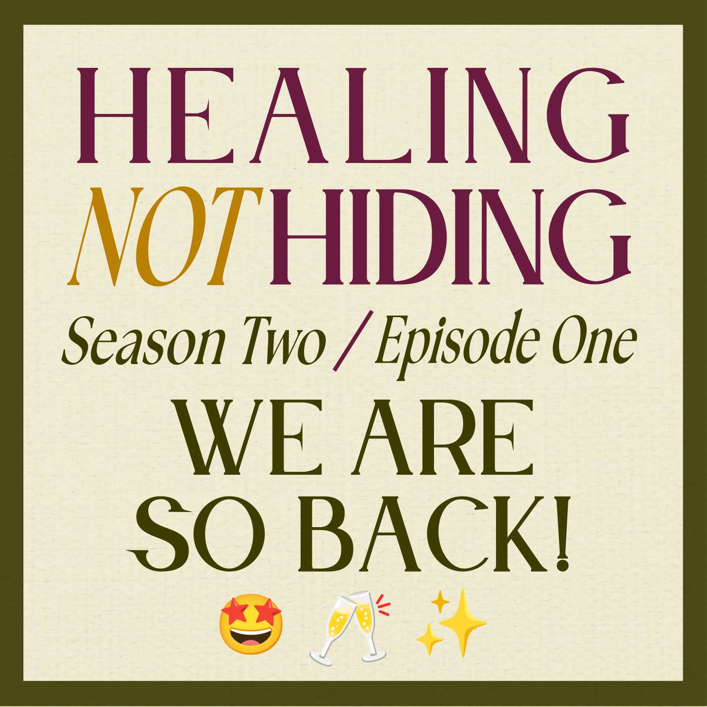 WE ARE SO BACK! episode artwork