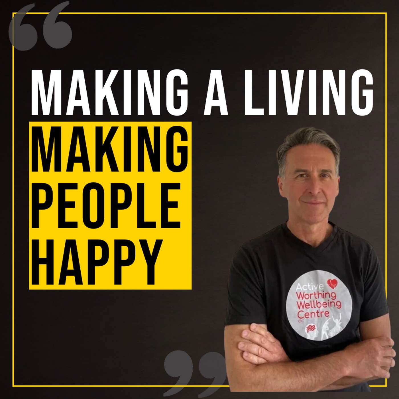 Using exercise and positivity to overcome loneliness and improve well-being, with Enzo Manco.