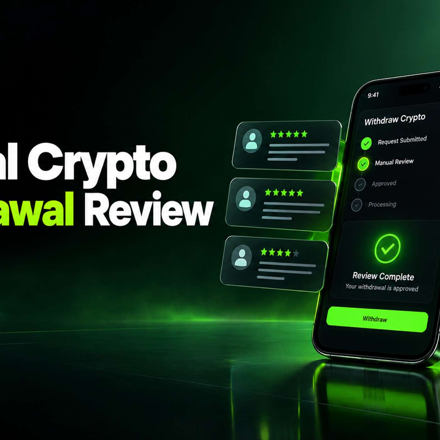 How Crypto Withdrawals Work When People Review Every One