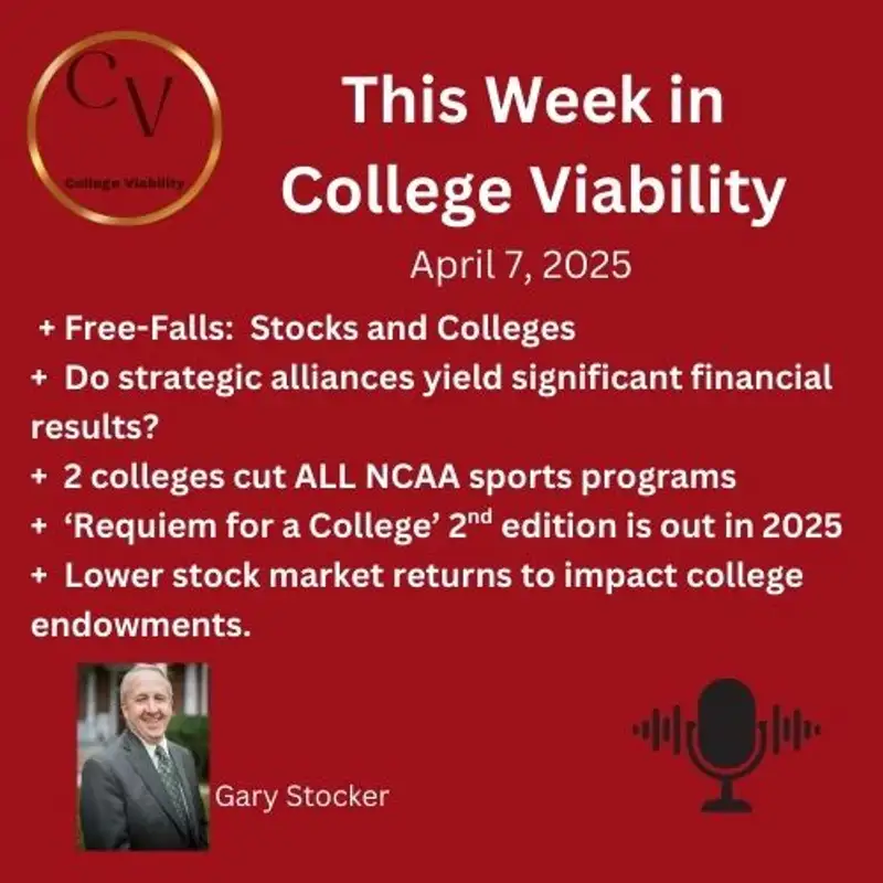 This Week In College Viability (TWICV) for Apr 7, 2025 