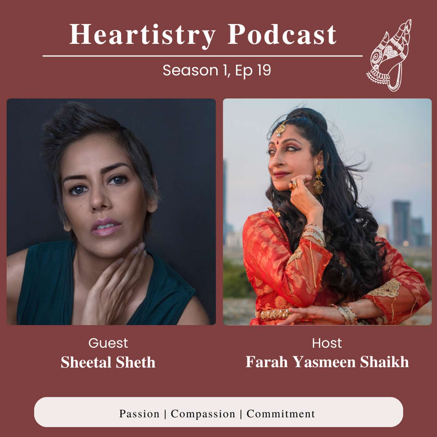 S1 Ep 19 - Sheetal Sheth - Acclaimed actress, author  and producer
