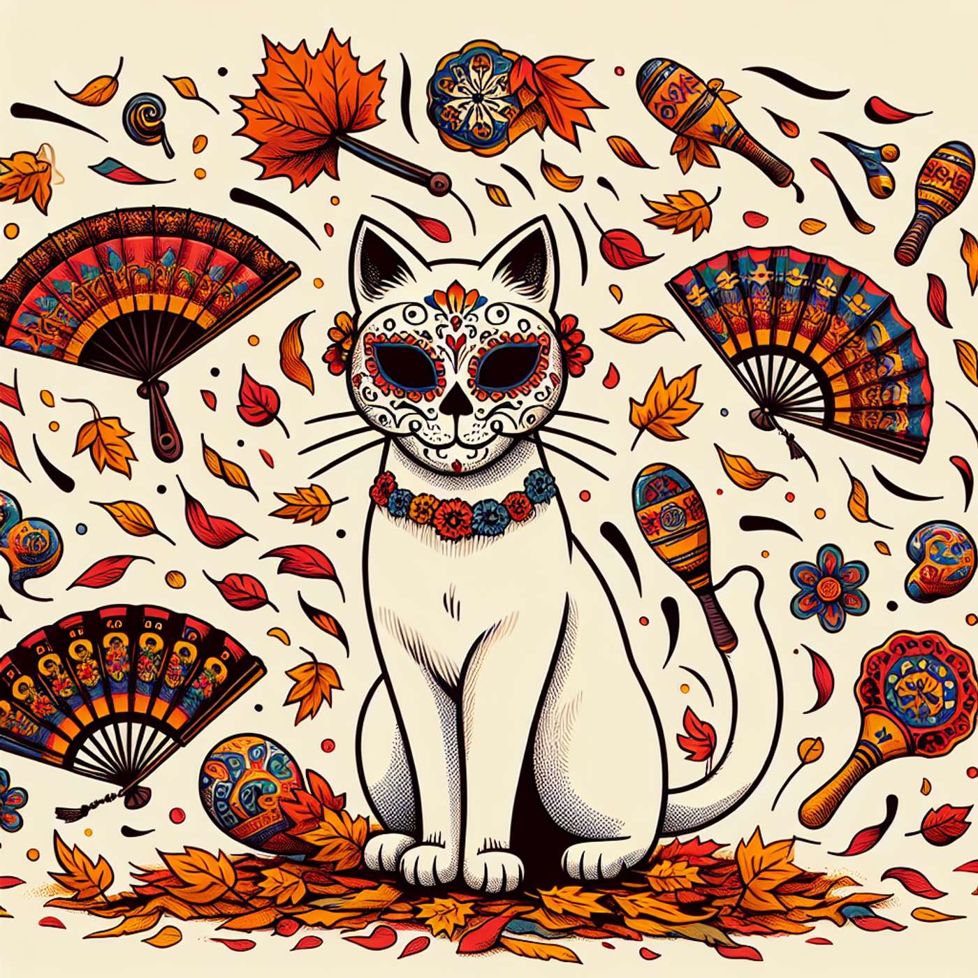 Contexte culturel de l'espagnol pour débutants : Halloween et les traditions automnales dans les pays hispanophones