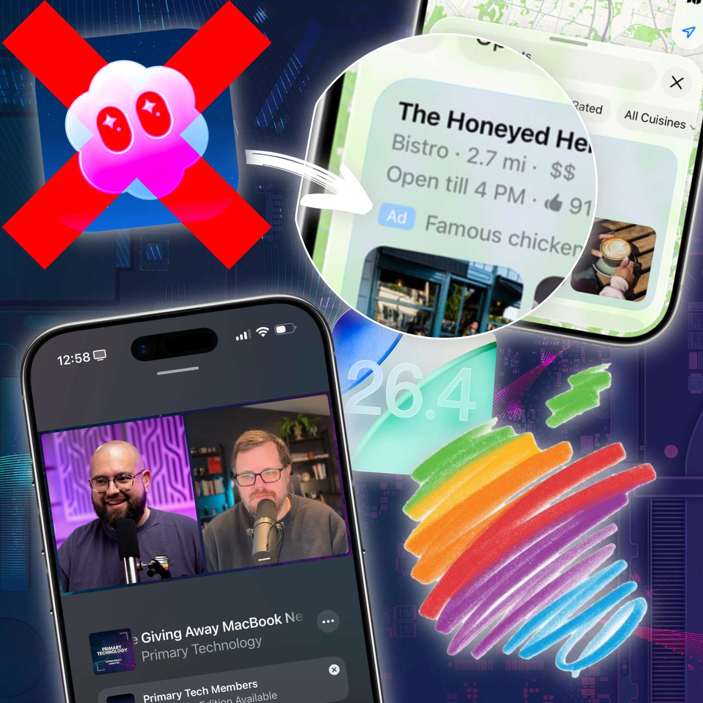 Why Apple Maps Getting Ads is Bad, Humans Win +1 Over AI Video, Apple’s 50th Anniversary