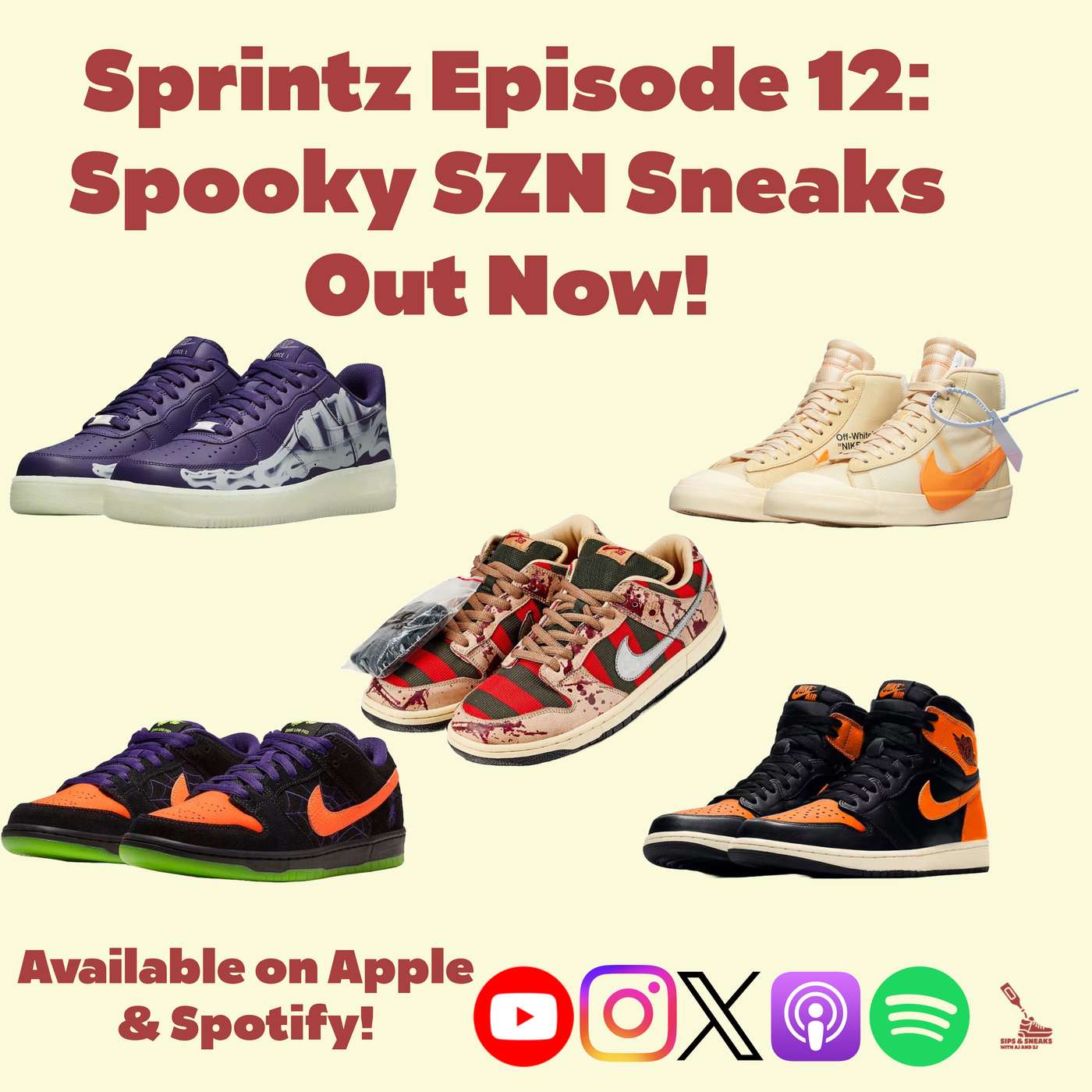 Sprintz Episode 12: Spooky SZN Sneaks episode artwork