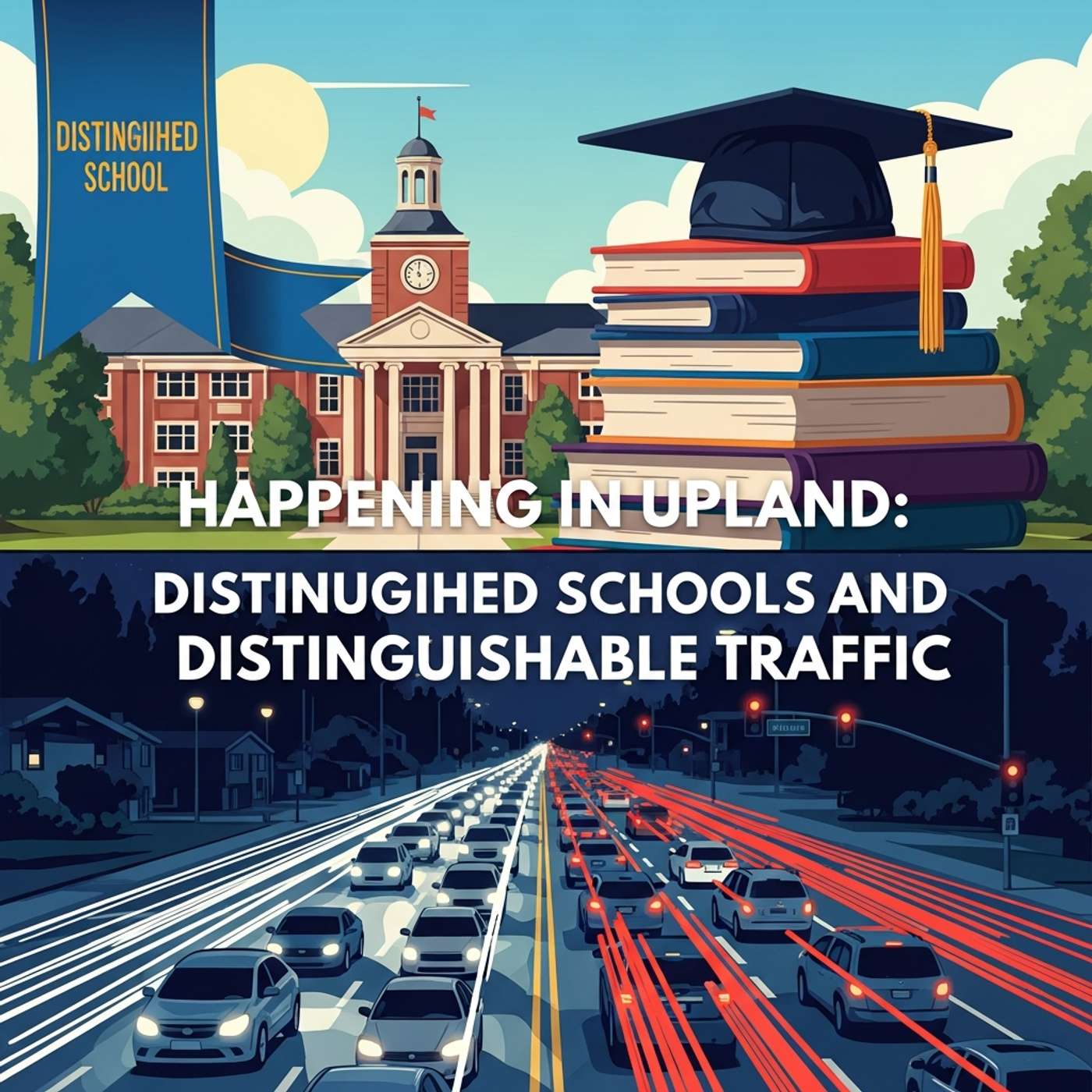 Happening in Upland: Distinguished Schools and Distinguishable Traffic episode artwork