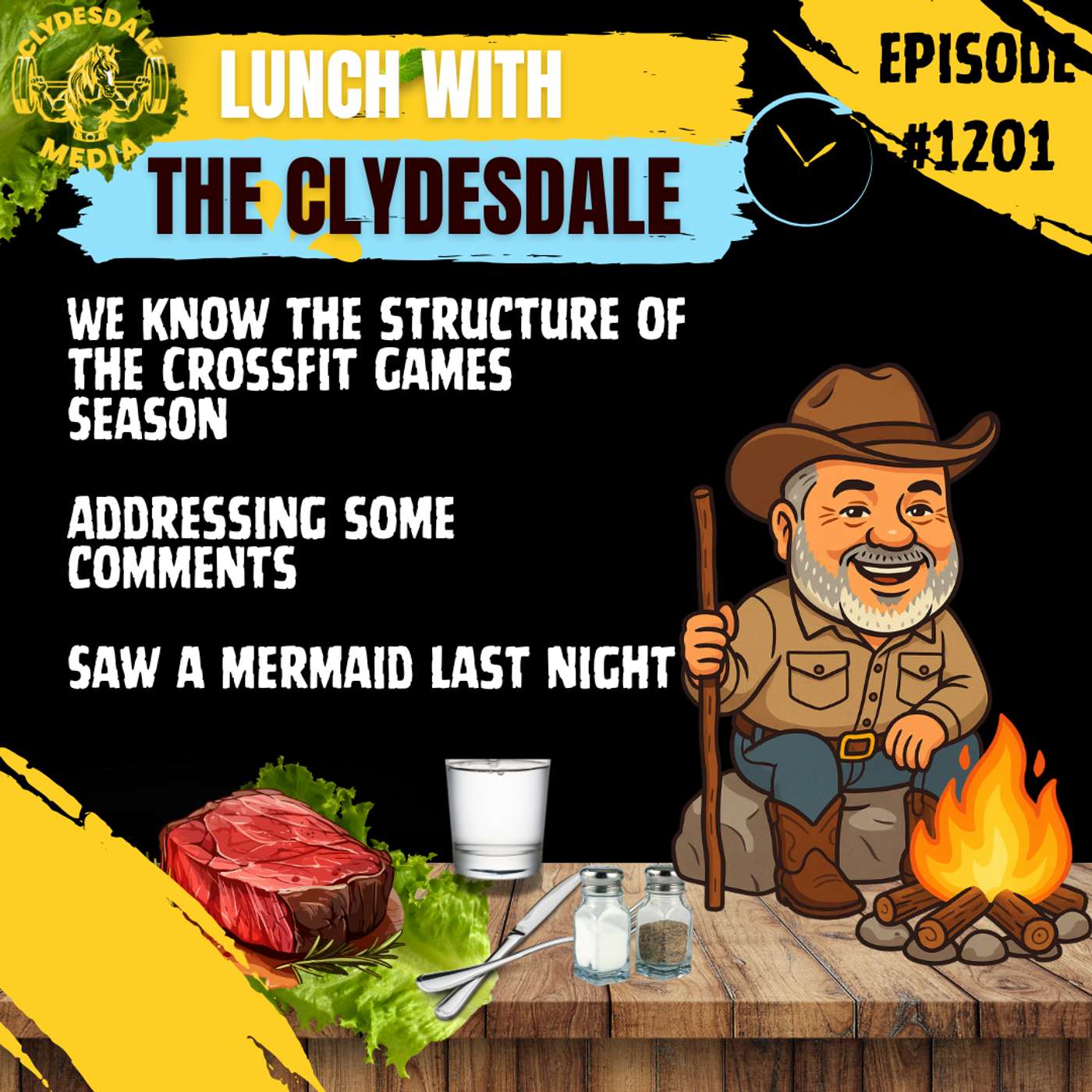 Lunch with the Clydesdale - We already know the Structure of the CrossFit Games Season episode artwork