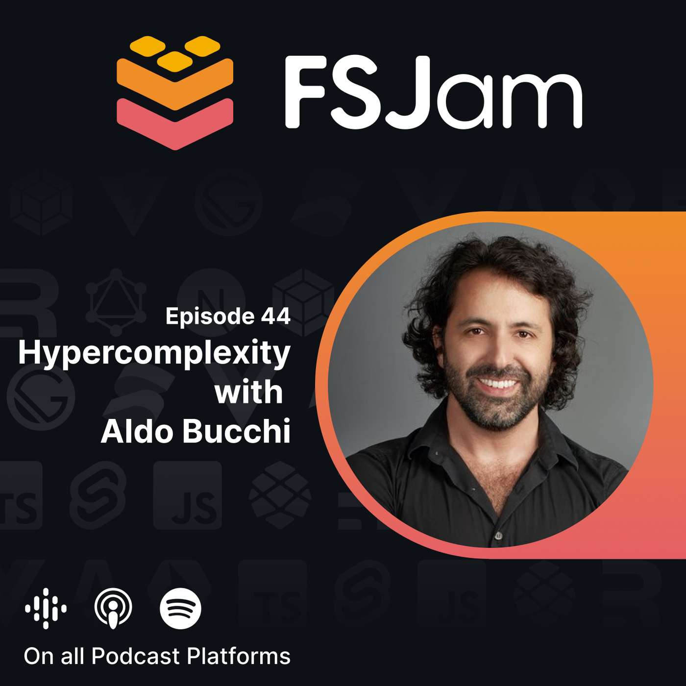 Episode 44 - Hypercomplexity with Aldo Bucchi episode artwork