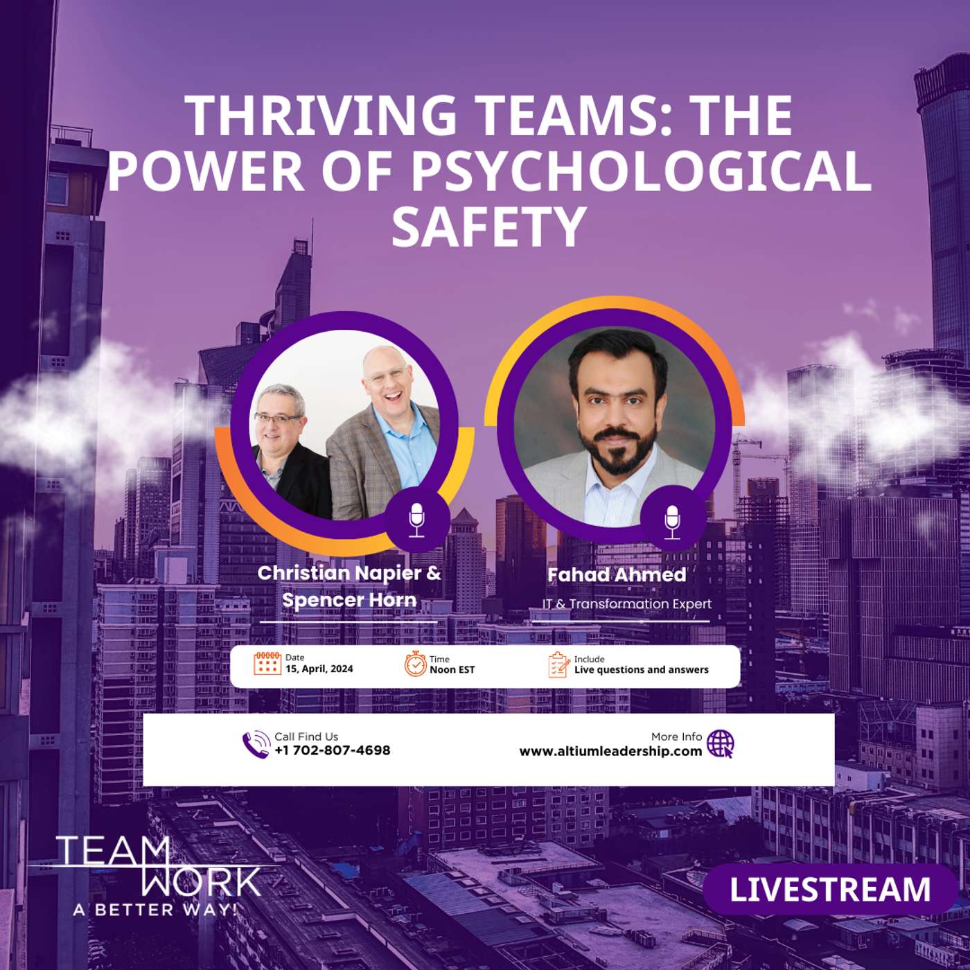Thriving Teams: The Power of Psychological Safety episode artwork
