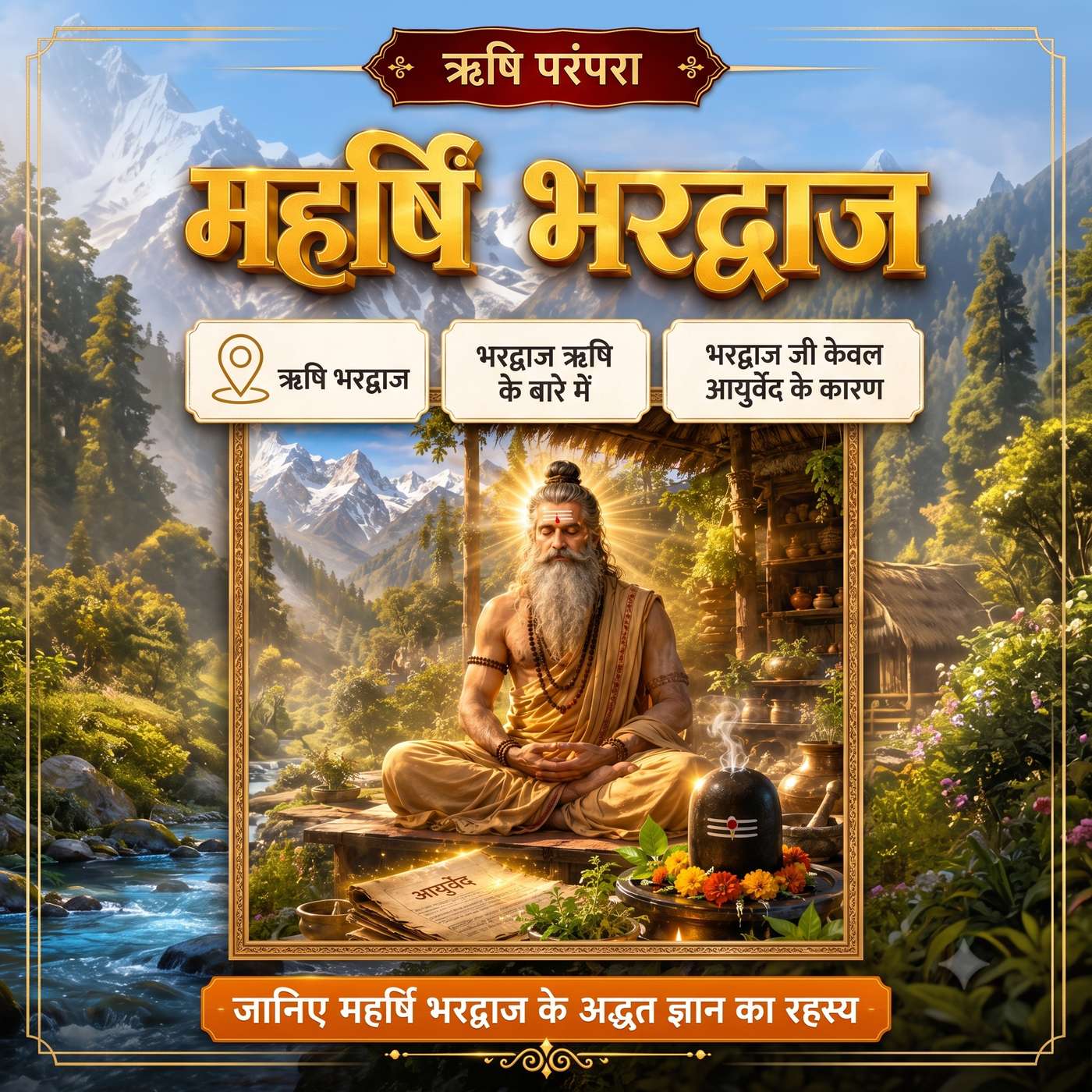 Bharadwaj Rishi Se Juda Ayurved Ka Sach | भरद्वाज ऋषि से जुड़ा आयुर्वेद का सच episode artwork