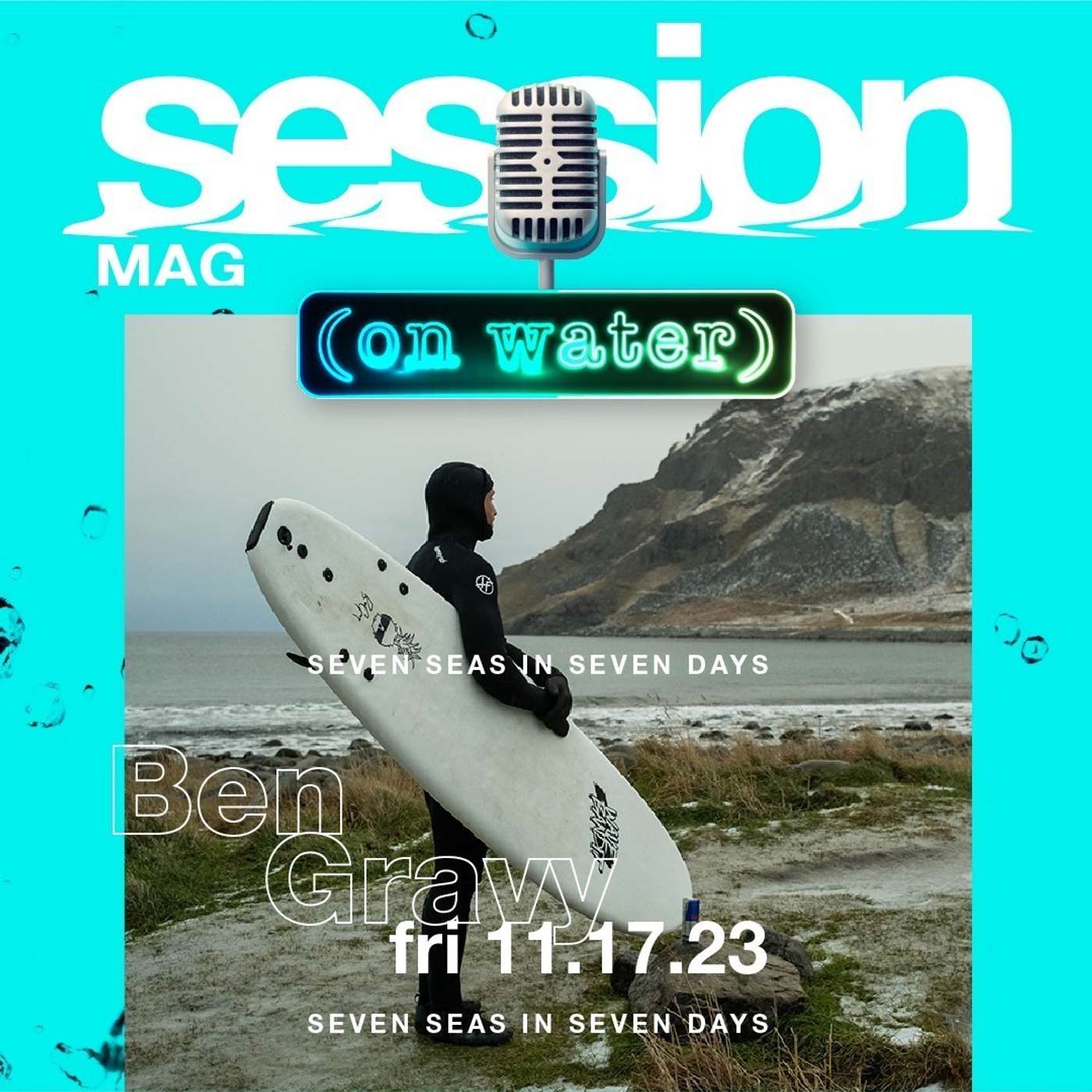 Ben Gravy Shares the Grit and the Glory of Surfing Seven Seas in Seven Days. episode artwork
