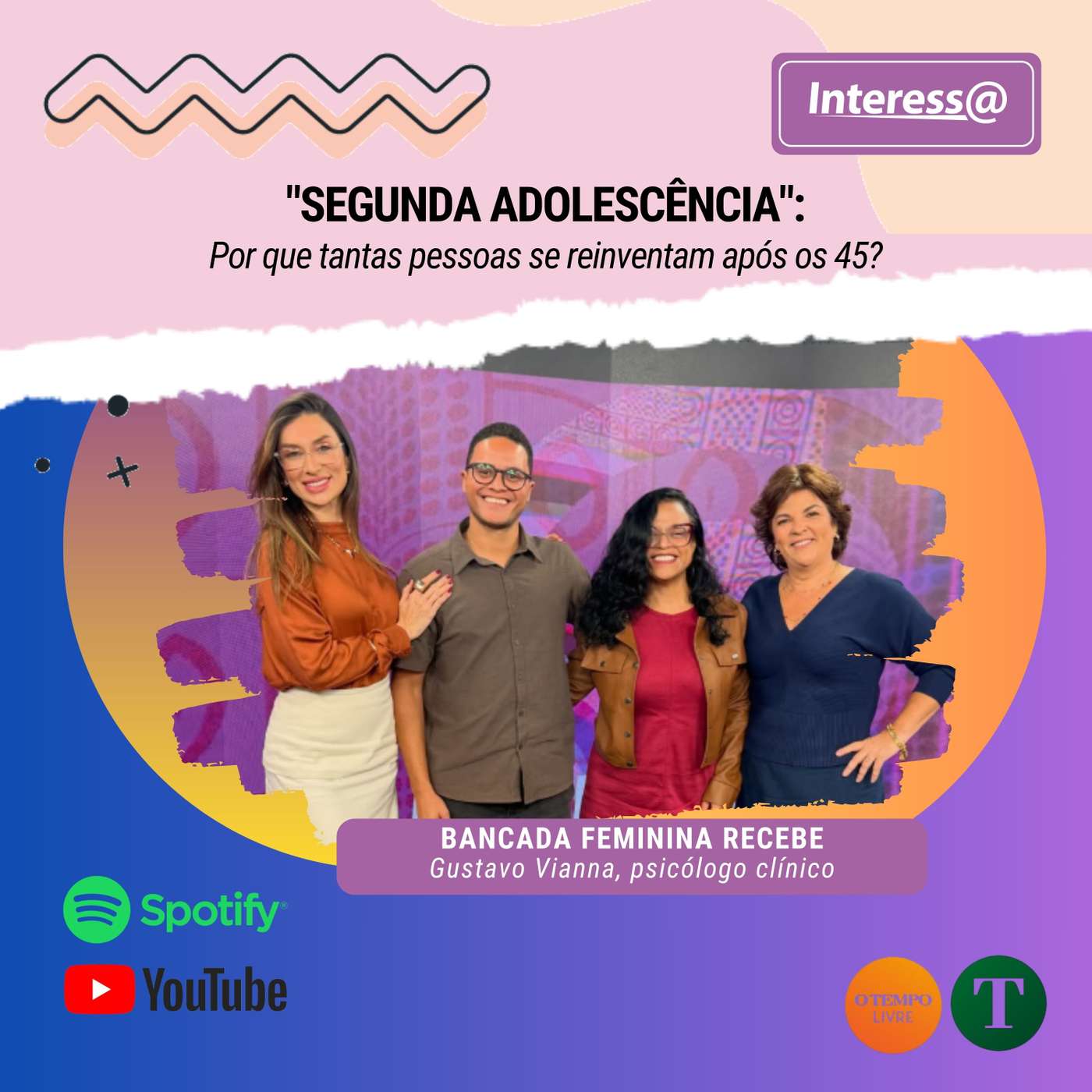 Interessa |  "Segunda adolescência": por que tantas pessoas se reinventam após os 45 episode artwork