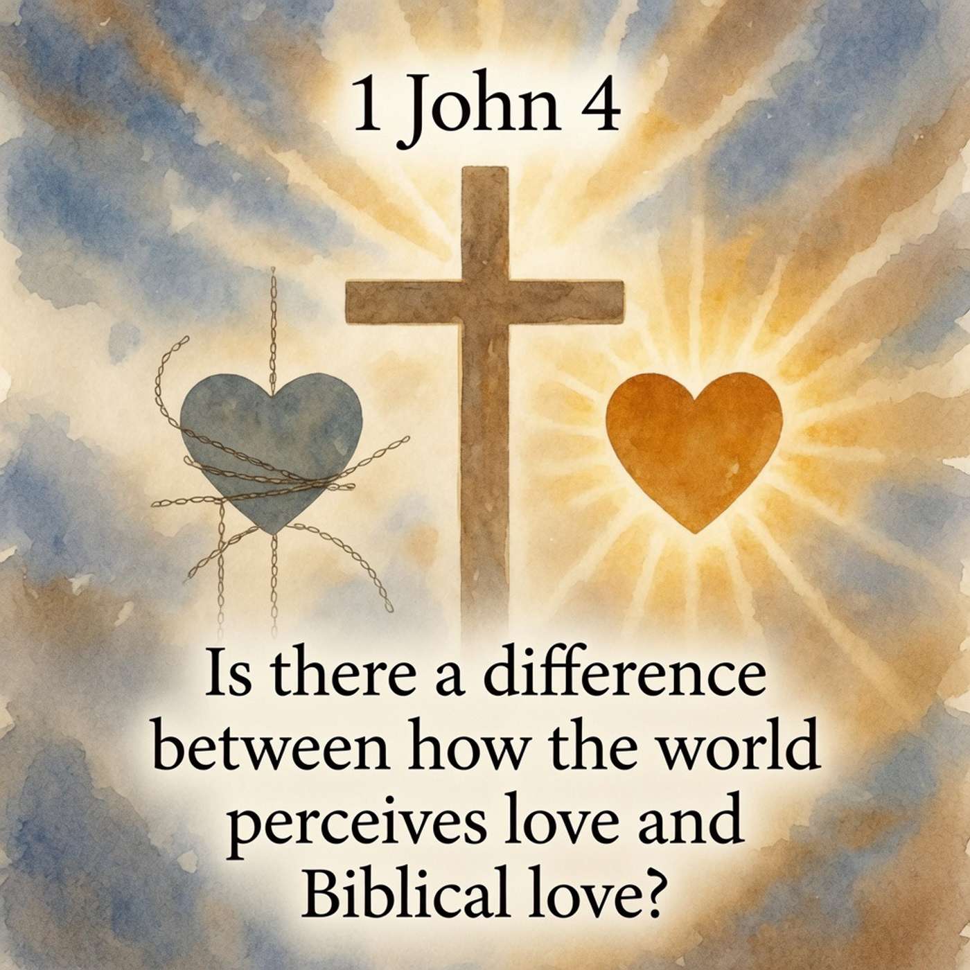 1 John 4 Is there a difference between how the world perceives love and Biblical love? episode artwork