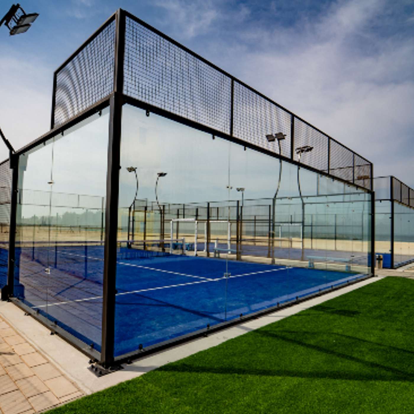 Damian Goryszewski talks about the F&B at the Sharjah Sports Padel Tennis Tournament