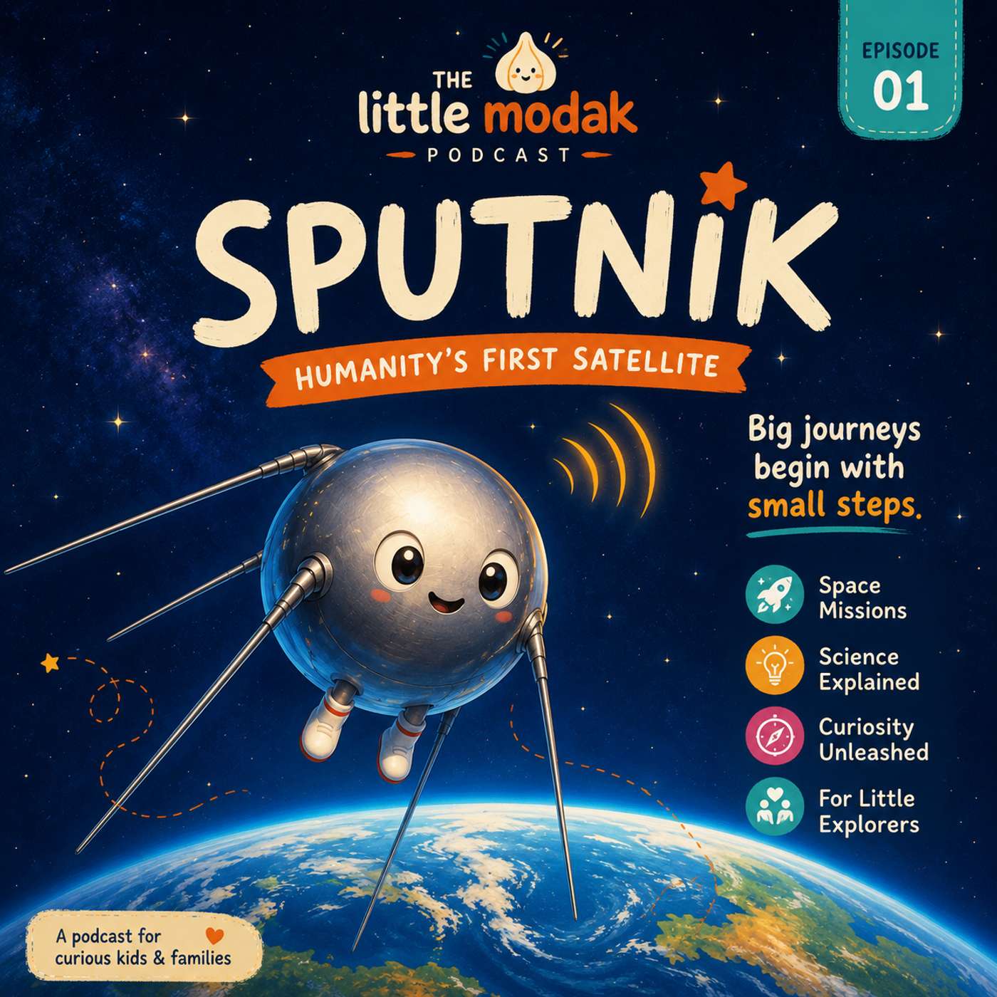 Sputnik 1 - The First Hello from Space
