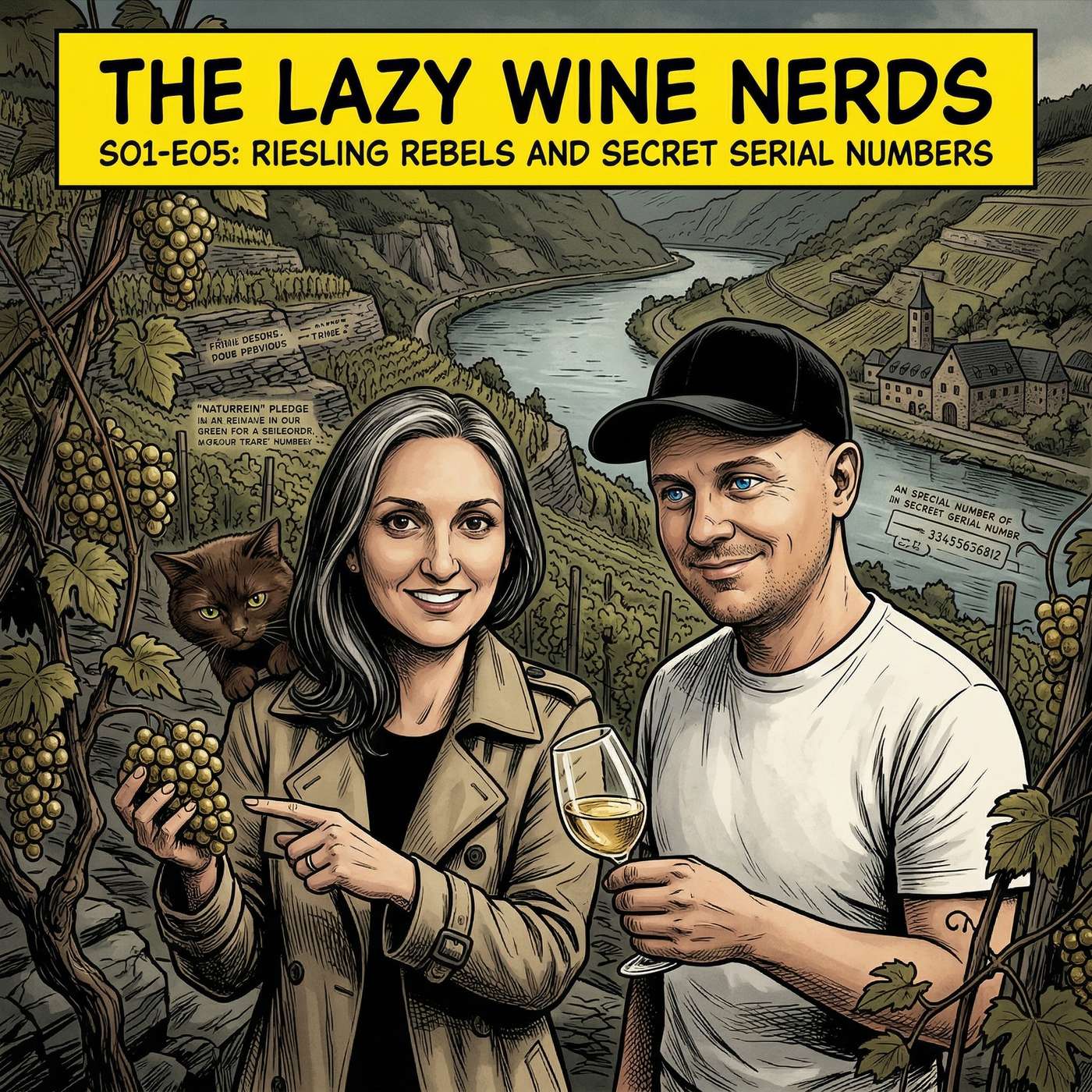 S01-E05: Riesling Rebels and Secret Serial Numbers episode artwork