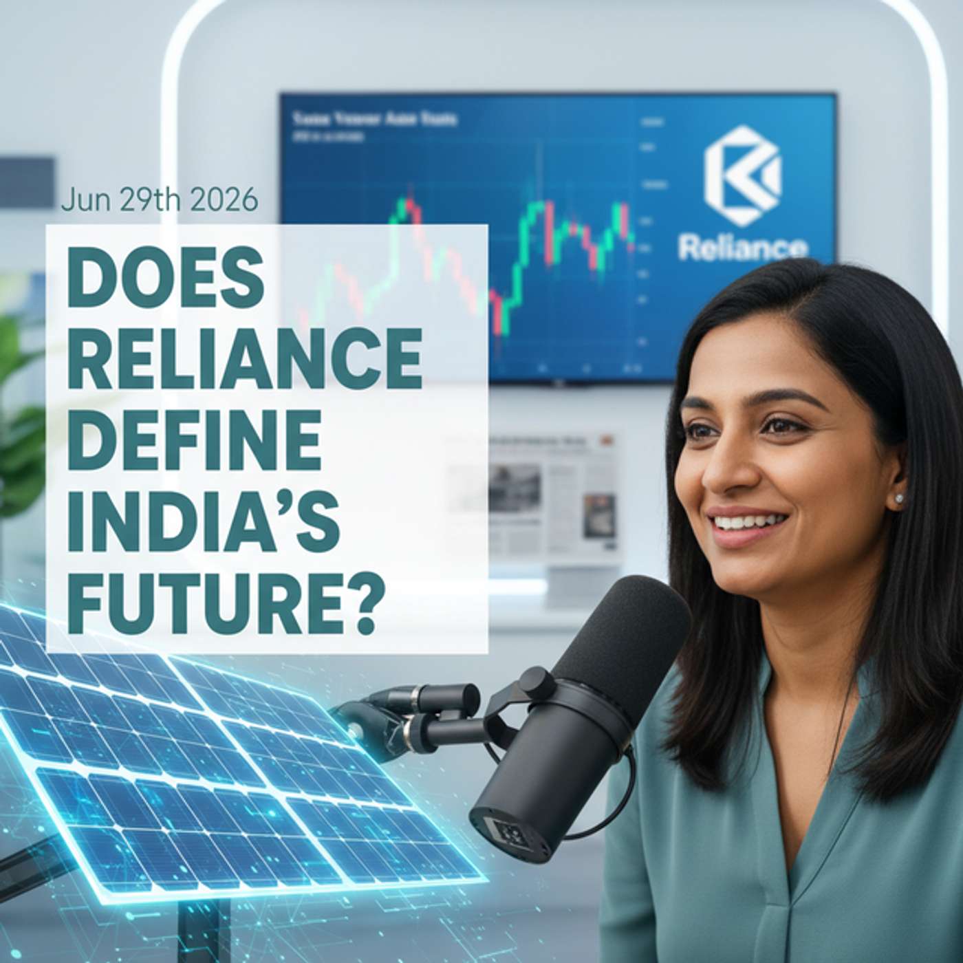 Market Update 29th Jun: Does Reliance define India's future? episode artwork