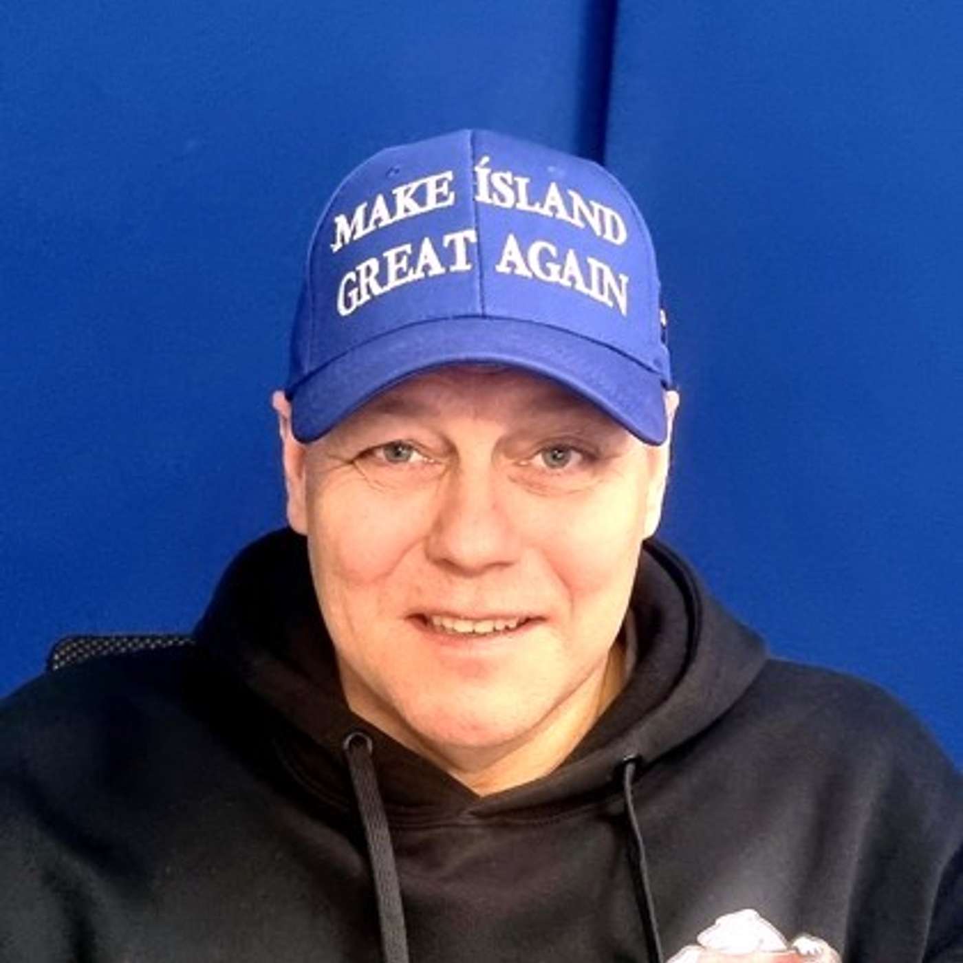 Arnþrúður Karlsdóttir, Pétur Gunnlaugsson og Kristján Berg fiskikóngur