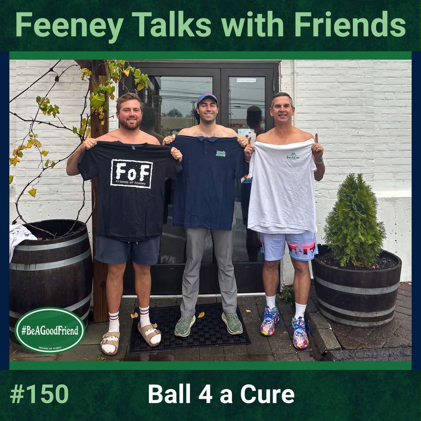 Feeney Talks With Friends