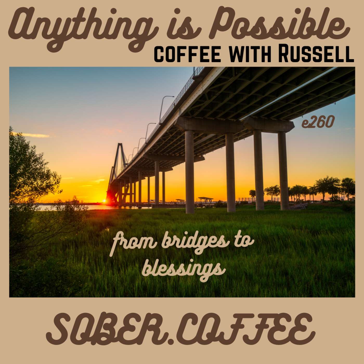 "Anything is possible" - coffee with Russell