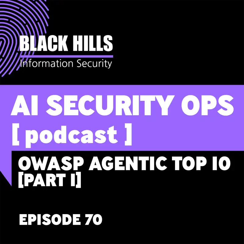 OWASP Agentic Top 10 [Part 1] | Episode 70