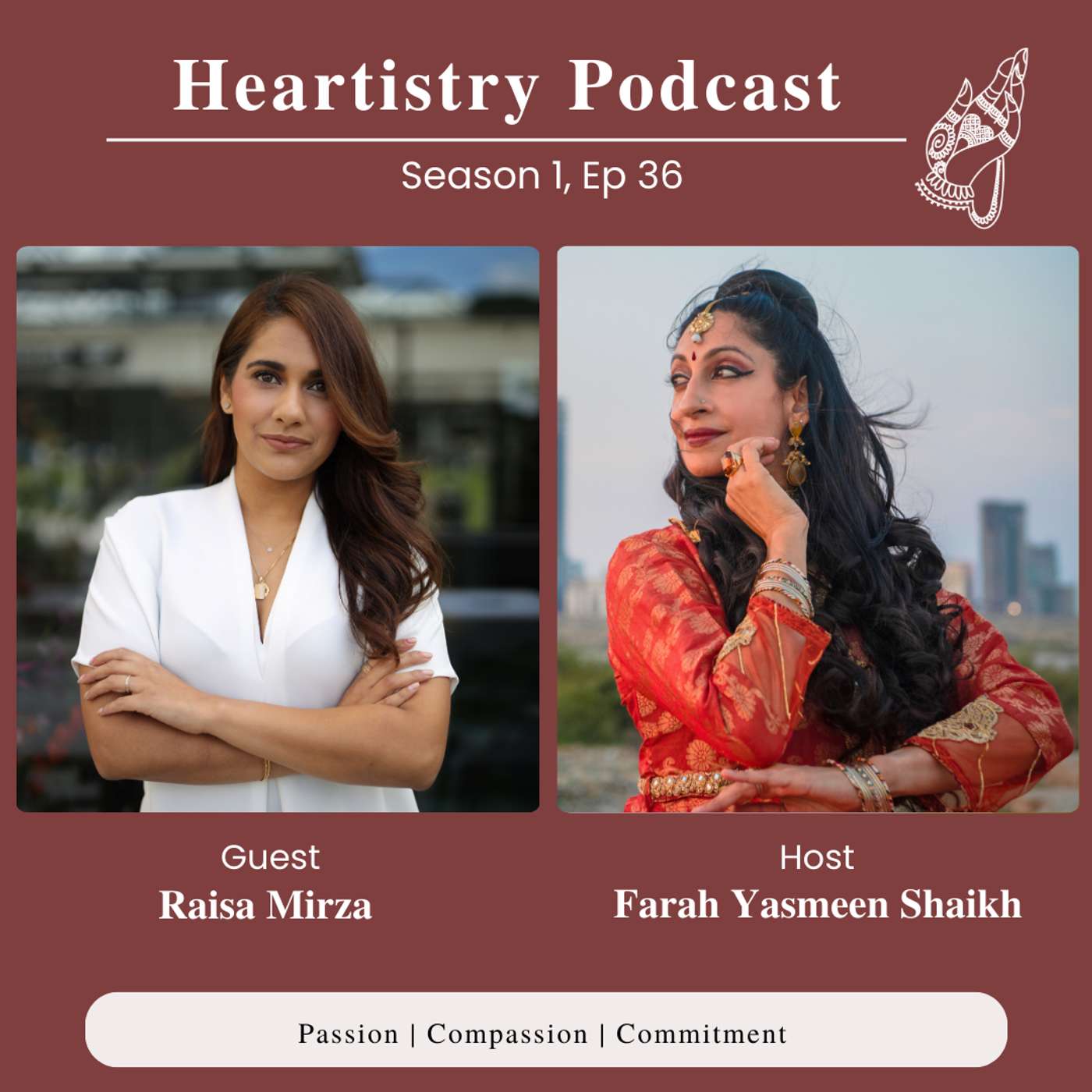 S1 Ep 36 - Raisa Mirza - Founder of Rella Beauty episode artwork
