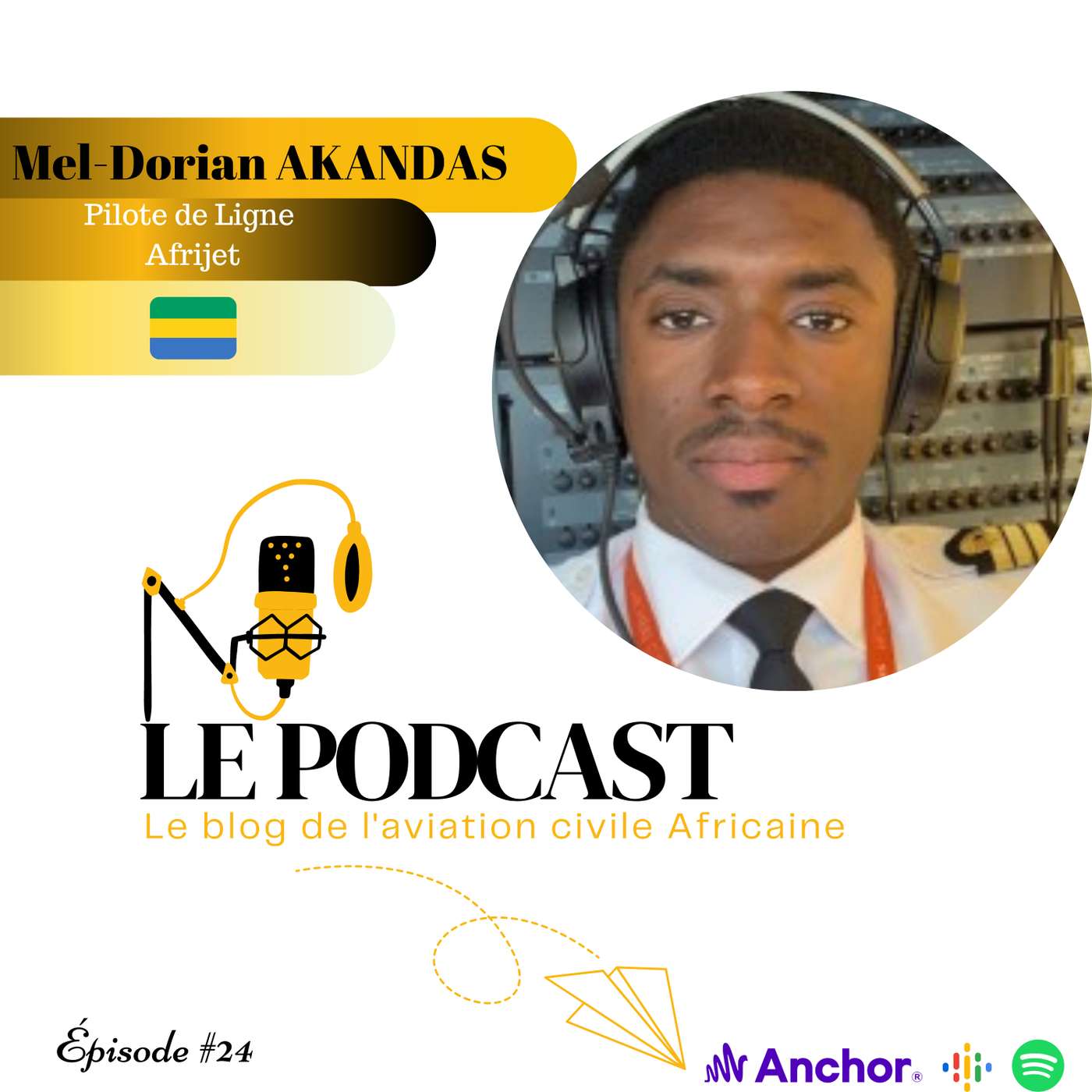 🟢🔴🟡Mel-Dorian Akandas: Le jeune pilote qui a conquis le ciel !