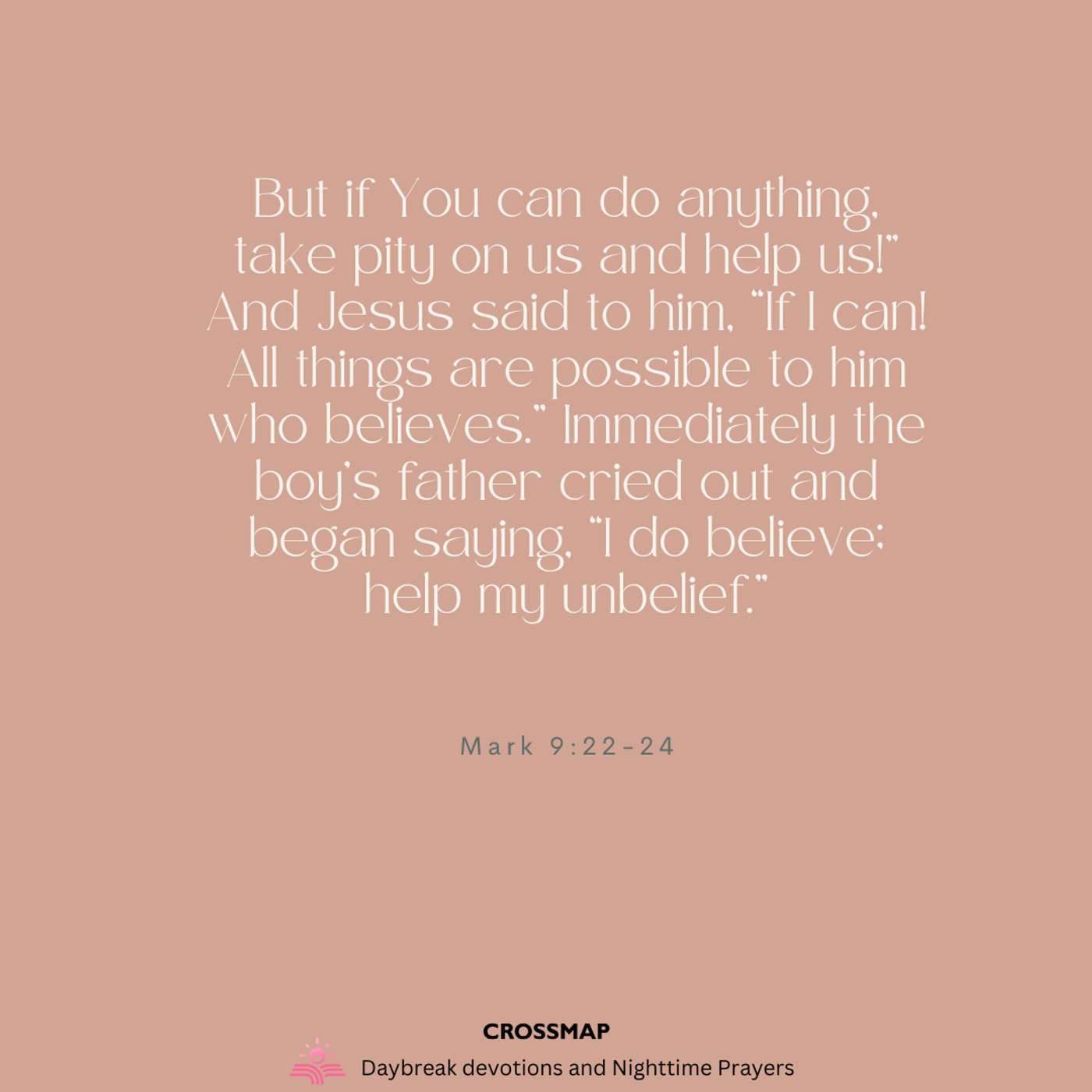 Faith to Believe the Unbelievable - A Nighttime Prayer