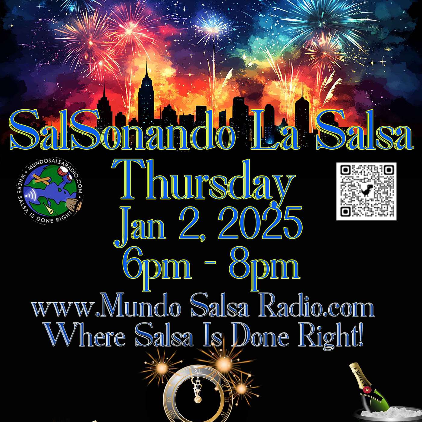 SalSonando La Salsa DJ Eddie Jan 2 2025 Show # 89 A Look Back 2024 episode artwork