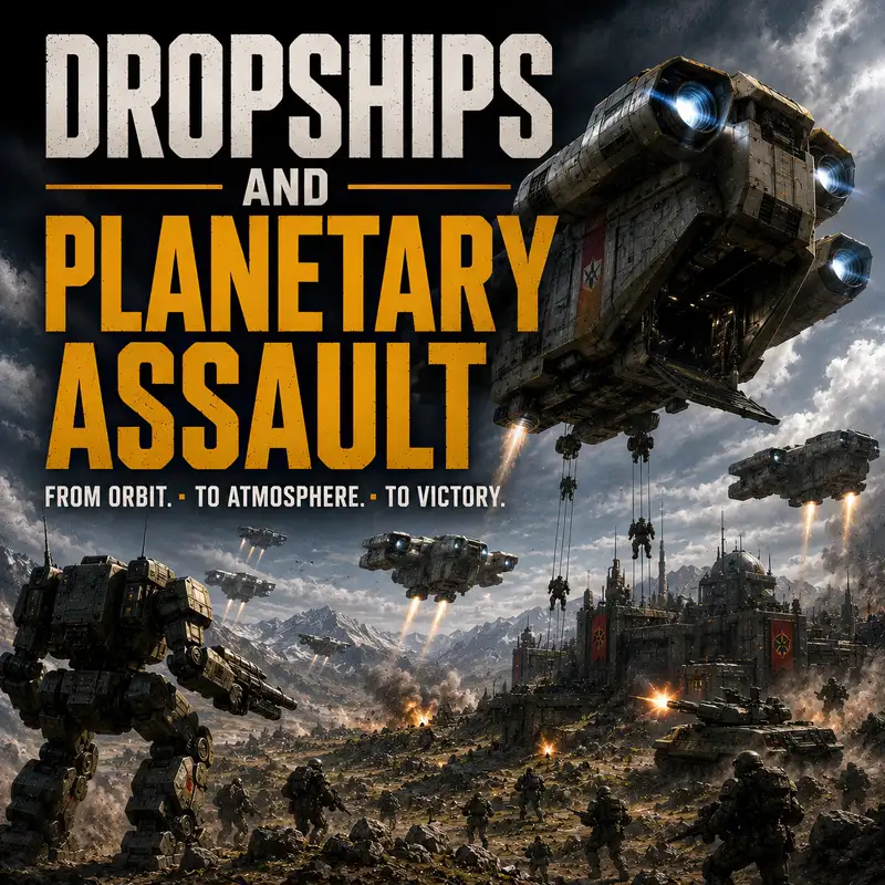 DropShips and Planetary Assault