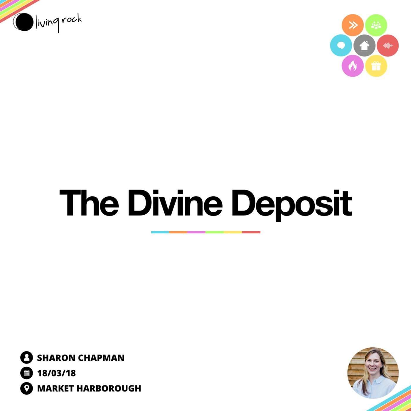 The Divine Deposit | Sharon Chapman | 18/3/18 | Market Harborough episode artwork