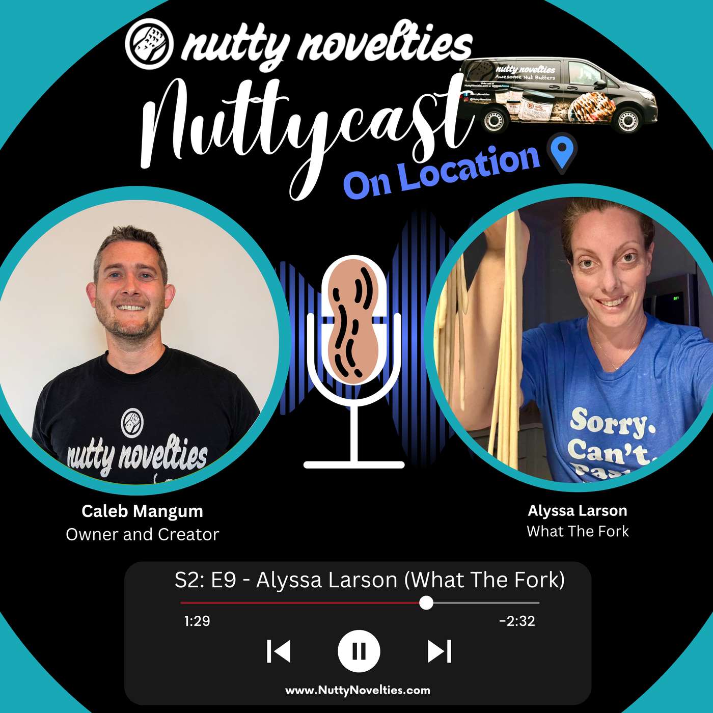 Nuttycast S2: E09 Alyssa Larson - What The Fork Food episode artwork