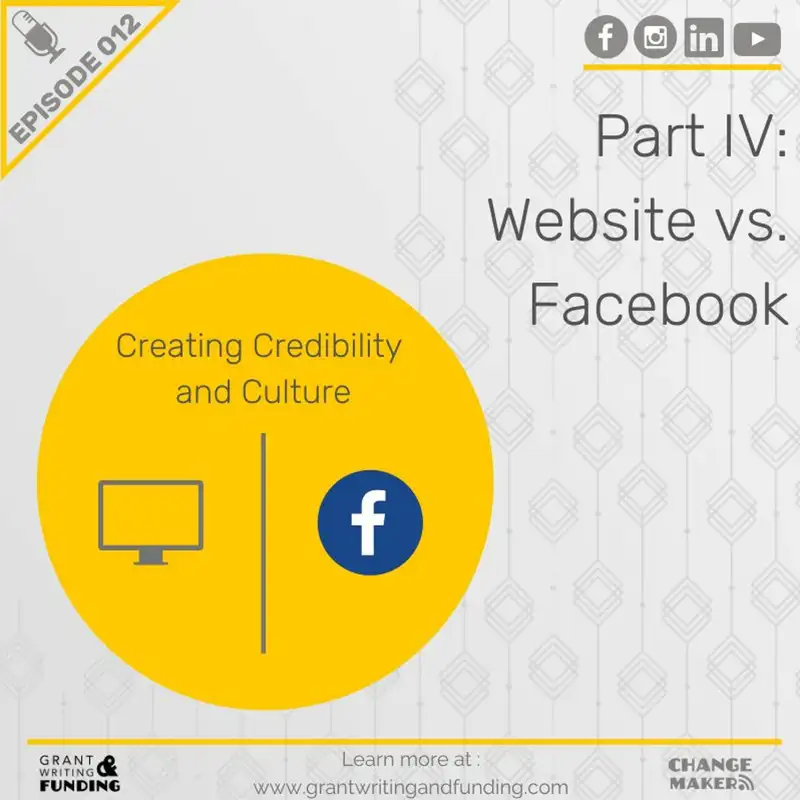 Creating Credibility & Culture: Part IV Website Vs. Facebook