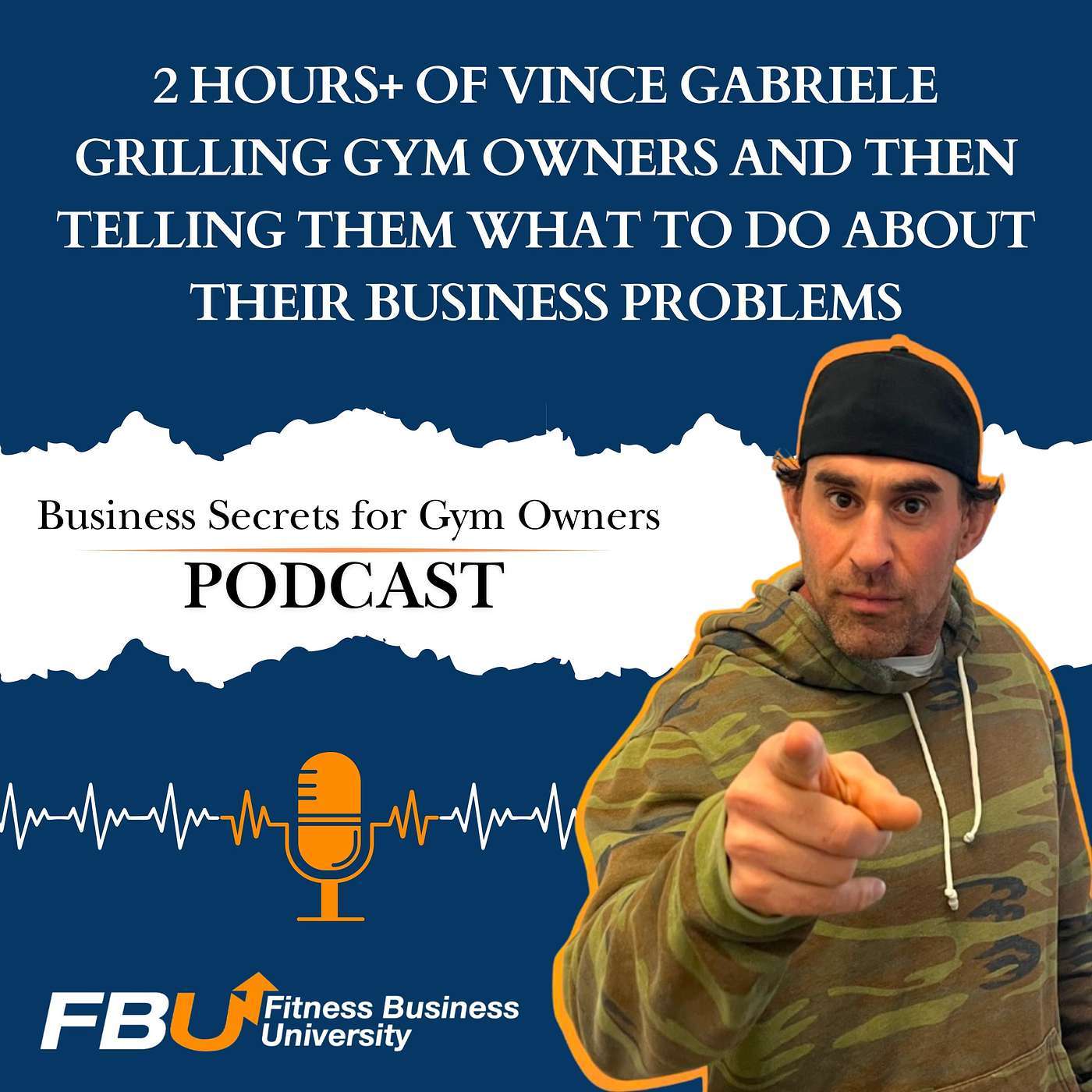 2+ hours of Vince Gabriele grilling gym owners and then telling them what to do about their business problems